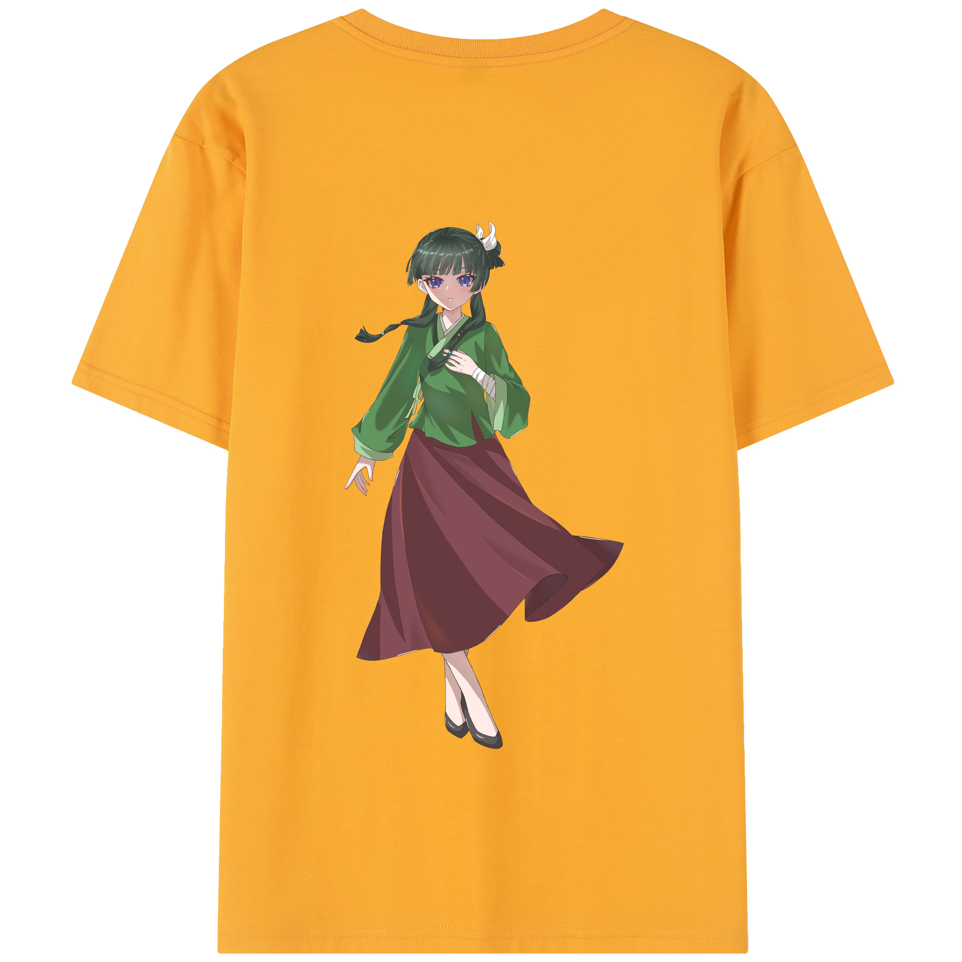 （画像用） 薬屋のひとりごと The Apothecary Diaries 綿100％半袖Tシャツ（背面プリント）