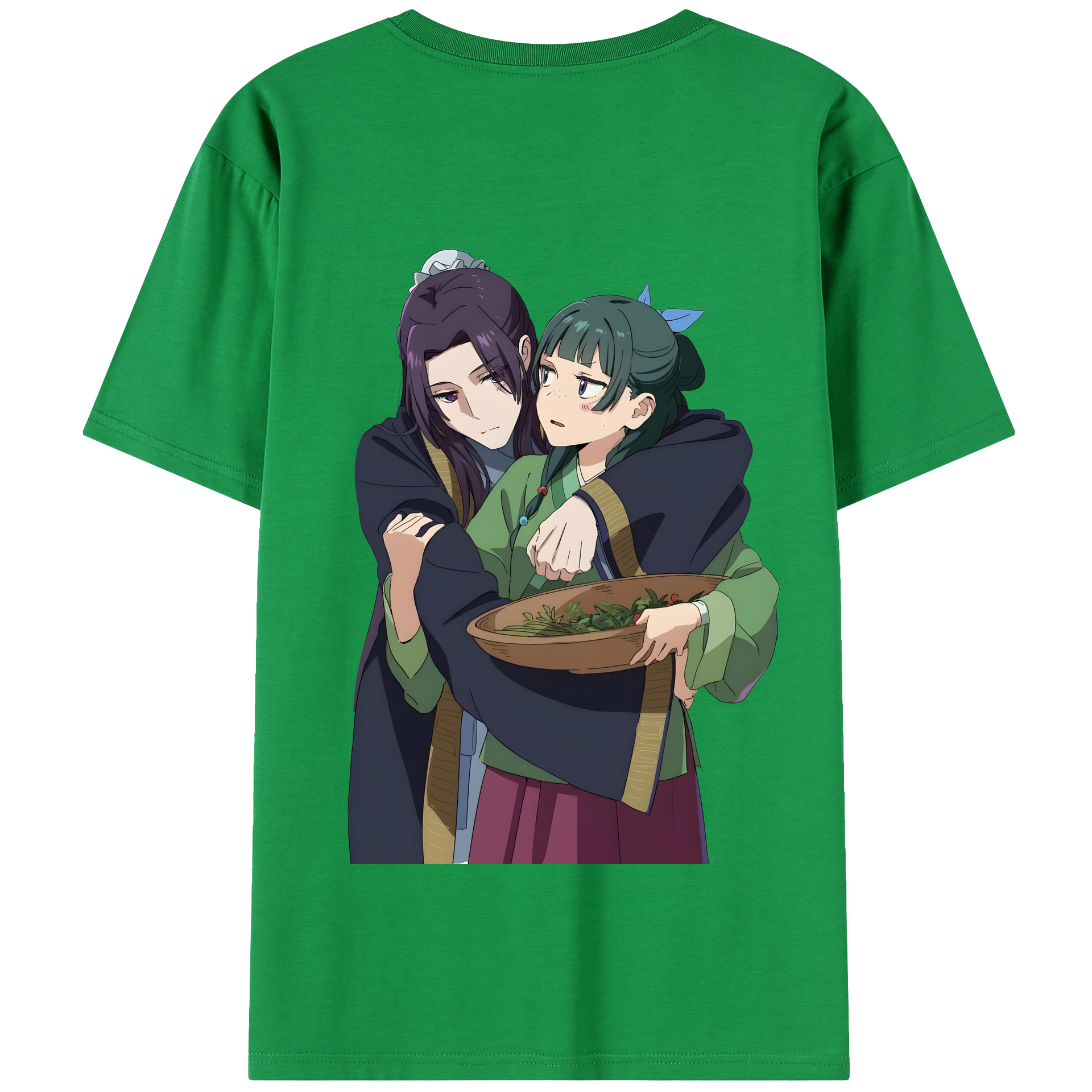 （画像用） 薬屋のひとりごと The Apothecary Diaries 綿100％半袖Tシャツ（背面プリント）