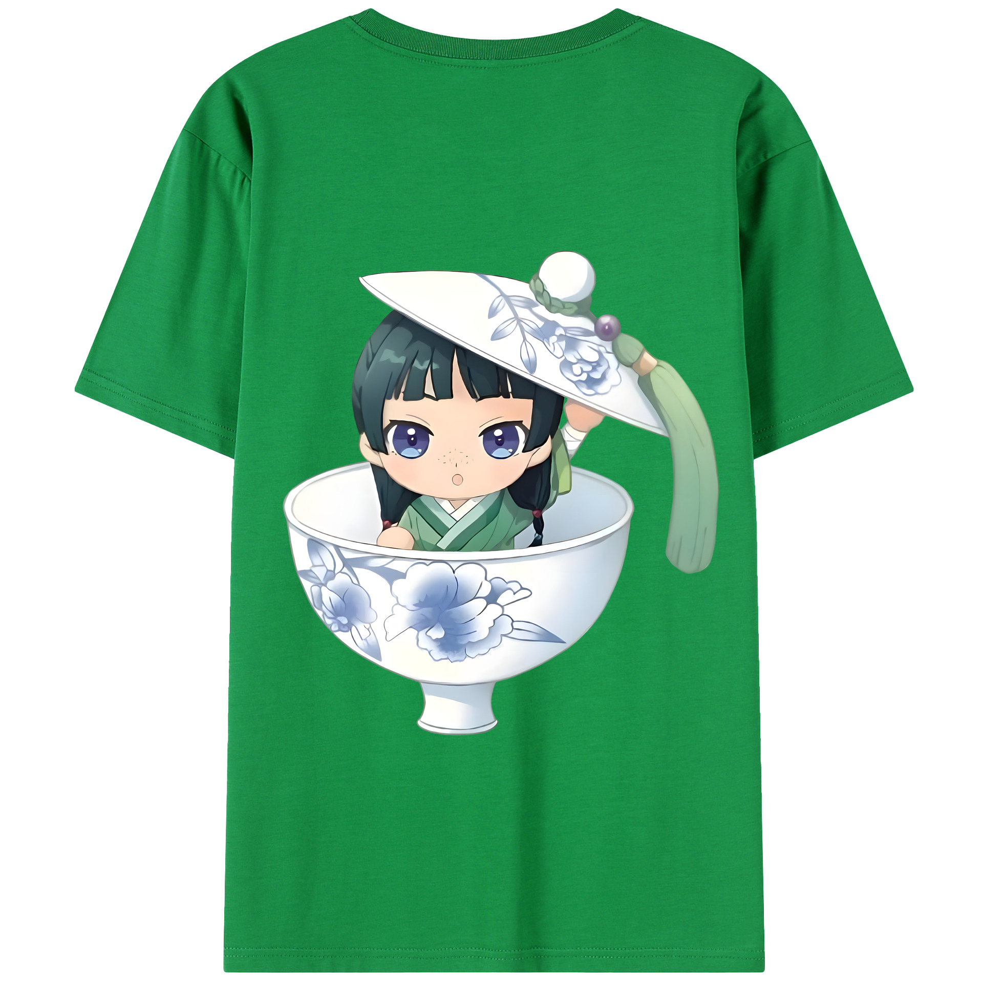 （画像用） 薬屋のひとりごと The Apothecary Diaries 綿100％半袖Tシャツ（背面プリント）