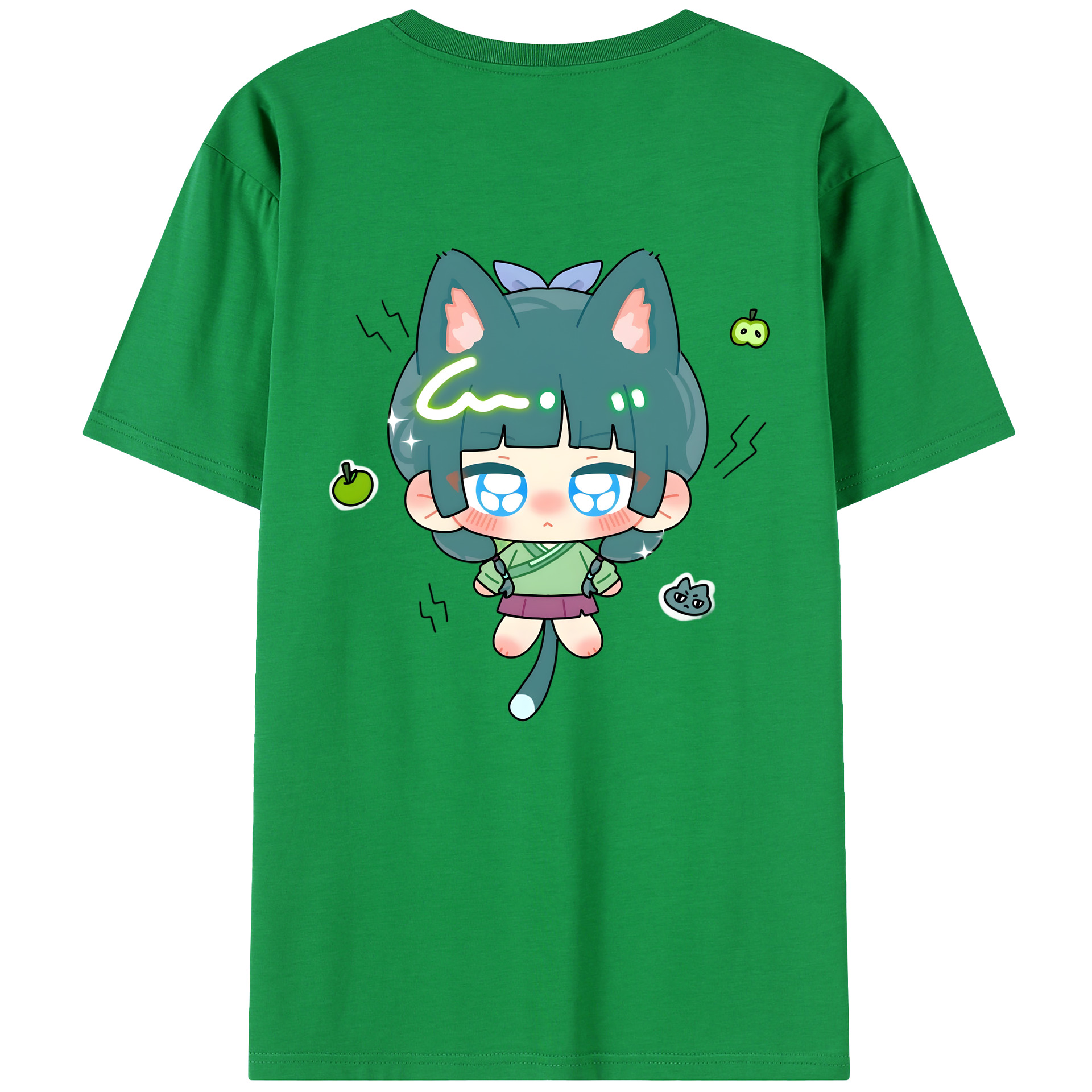 （画像用） 薬屋のひとりごと The Apothecary Diaries 綿100％半袖Tシャツ（背面プリント）