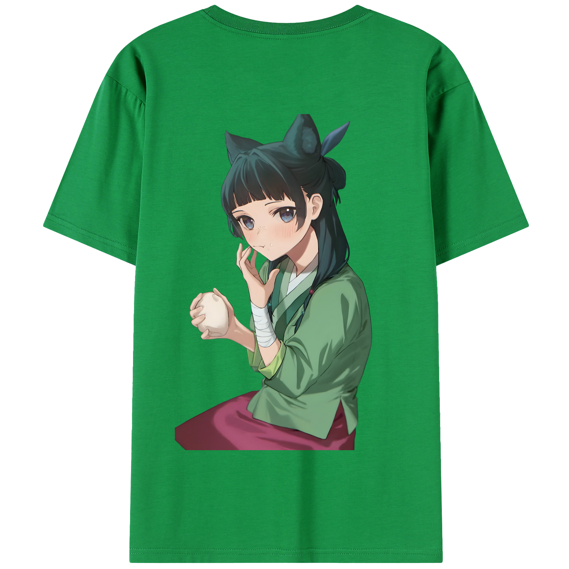 （画像用） 薬屋のひとりごと The Apothecary Diaries 綿100％半袖Tシャツ（背面プリント）