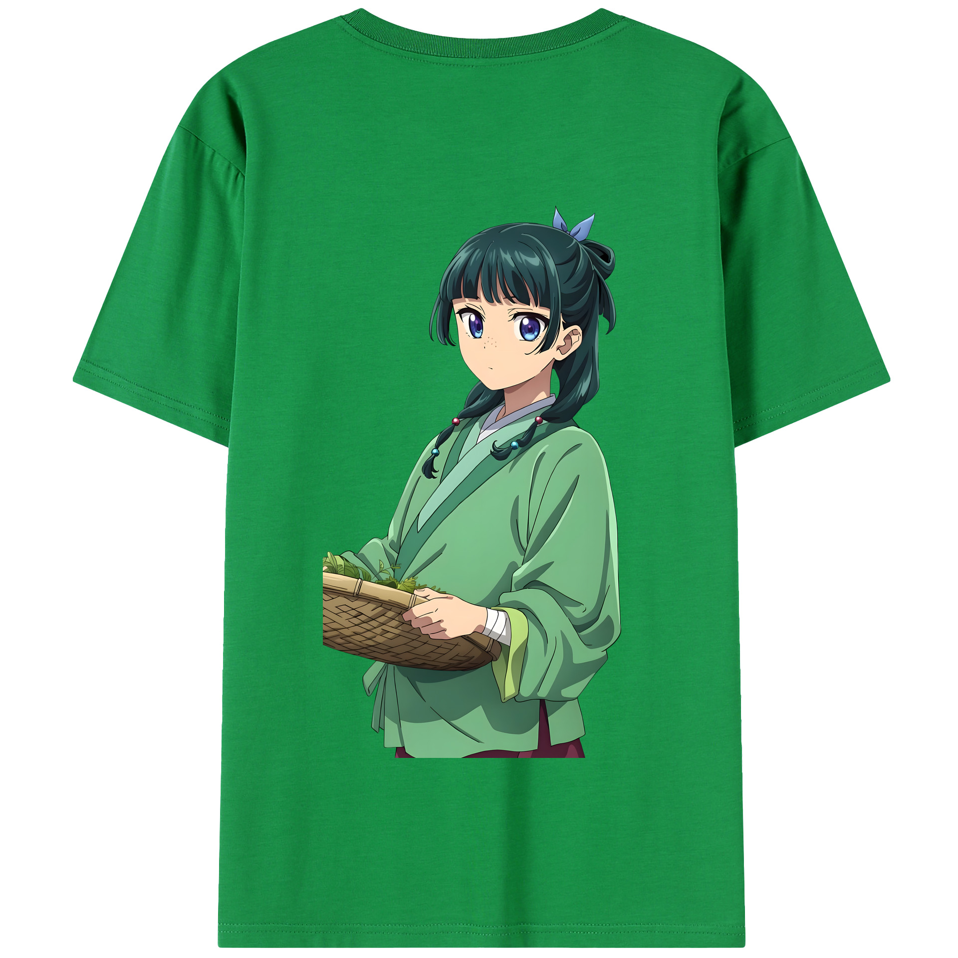（画像用） 薬屋のひとりごと The Apothecary Diaries 綿100％半袖Tシャツ（背面プリント）