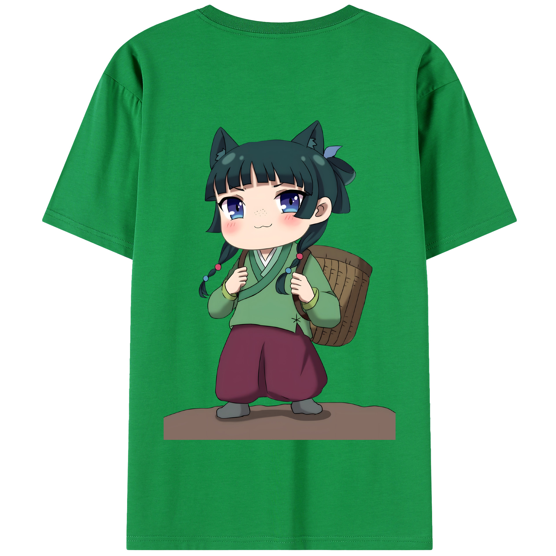 （画像用） 薬屋のひとりごと The Apothecary Diaries 綿100％半袖Tシャツ（背面プリント）
