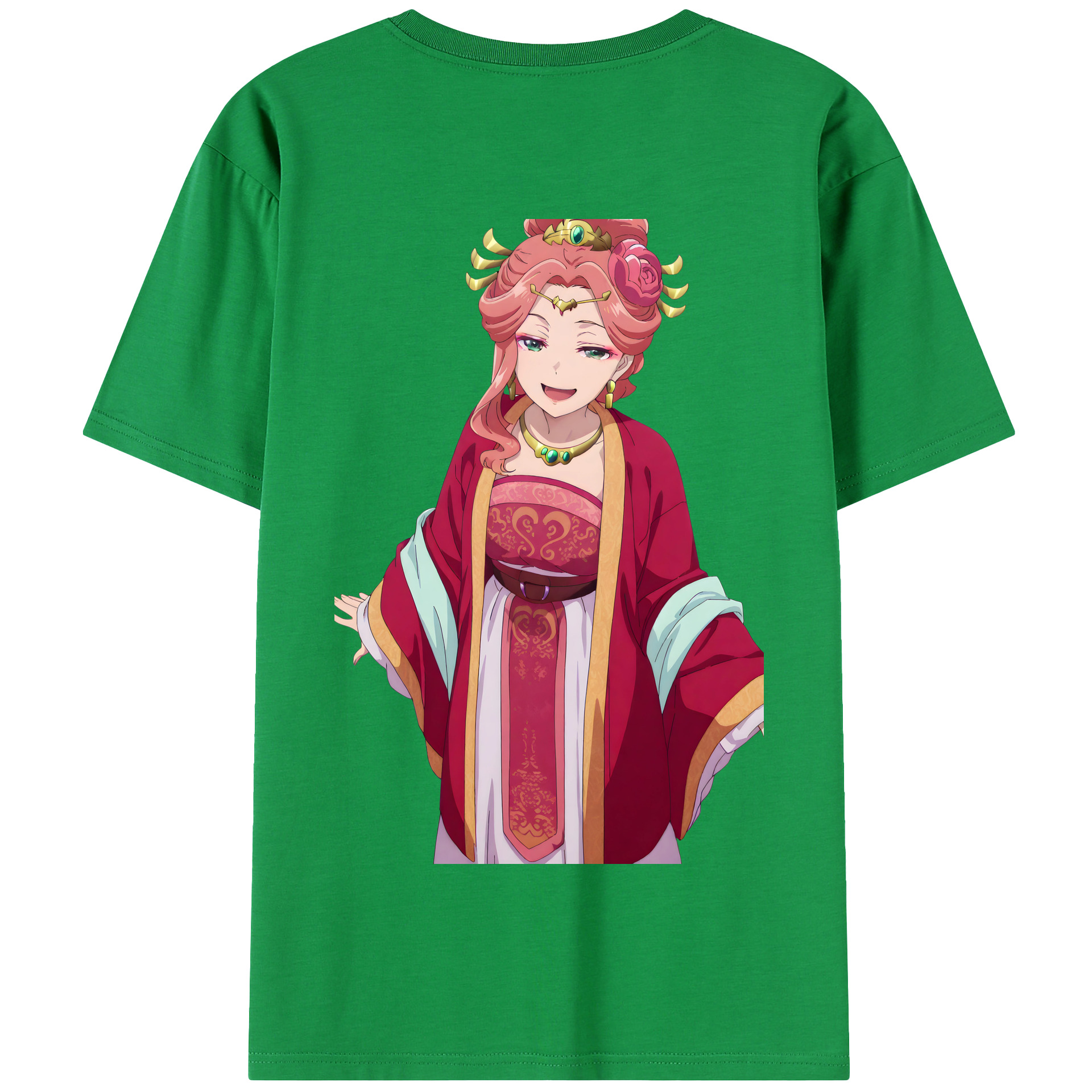 （画像用） 薬屋のひとりごと The Apothecary Diaries 綿100％半袖Tシャツ（背面プリント）