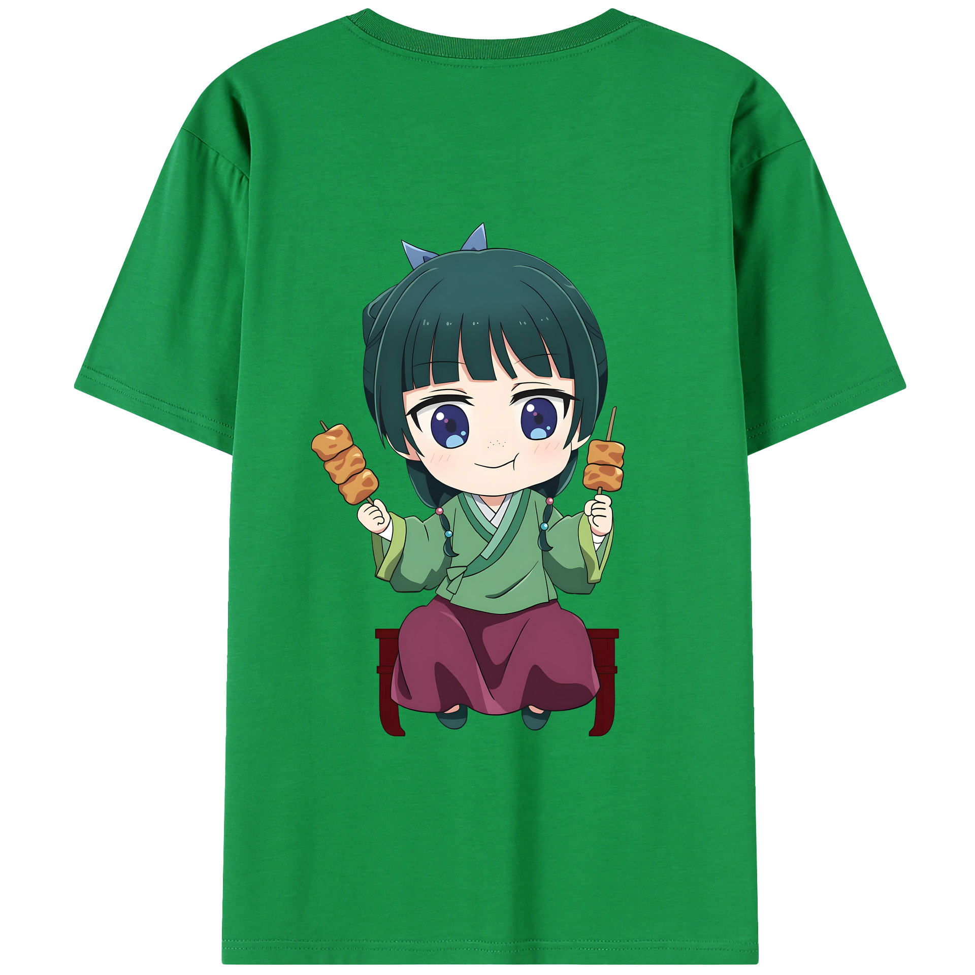 （画像用） 薬屋のひとりごと The Apothecary Diaries 綿100％半袖Tシャツ（背面プリント）