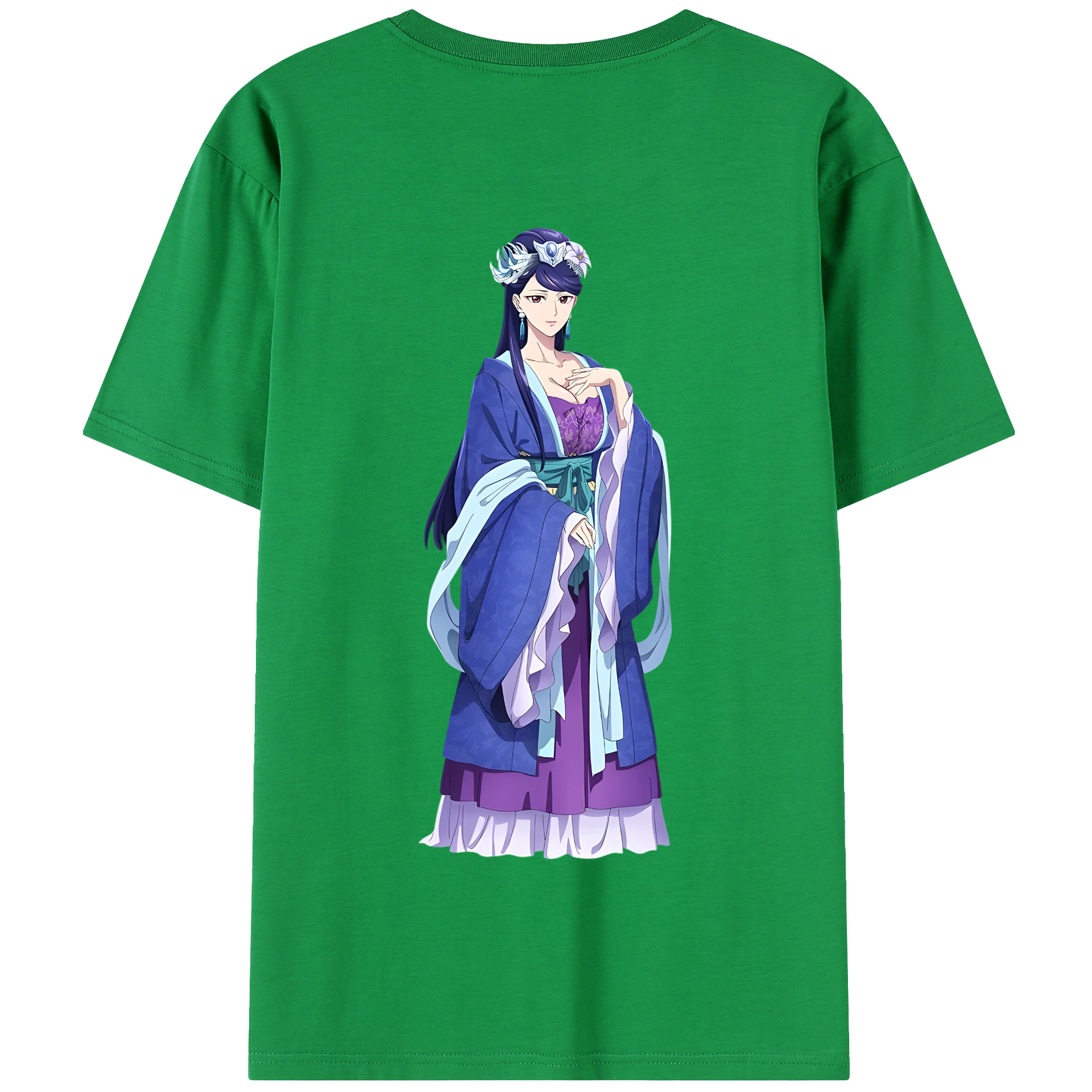 （画像用） 薬屋のひとりごと The Apothecary Diaries 綿100％半袖Tシャツ（背面プリント）