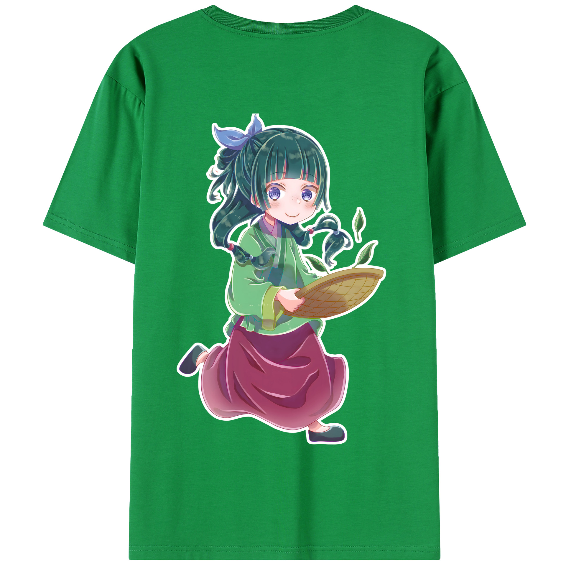 （画像用） 薬屋のひとりごと The Apothecary Diaries 綿100％半袖Tシャツ（背面プリント）