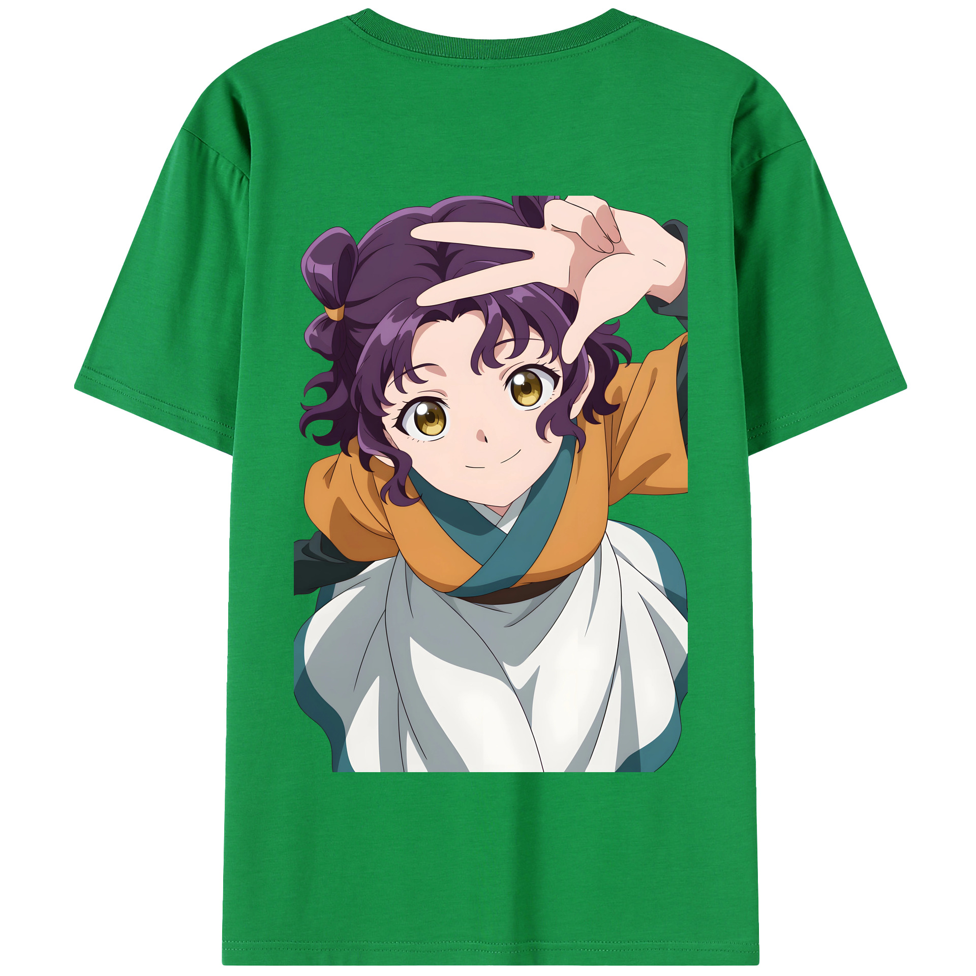 （画像用） 薬屋のひとりごと The Apothecary Diaries 綿100％半袖Tシャツ（背面プリント）