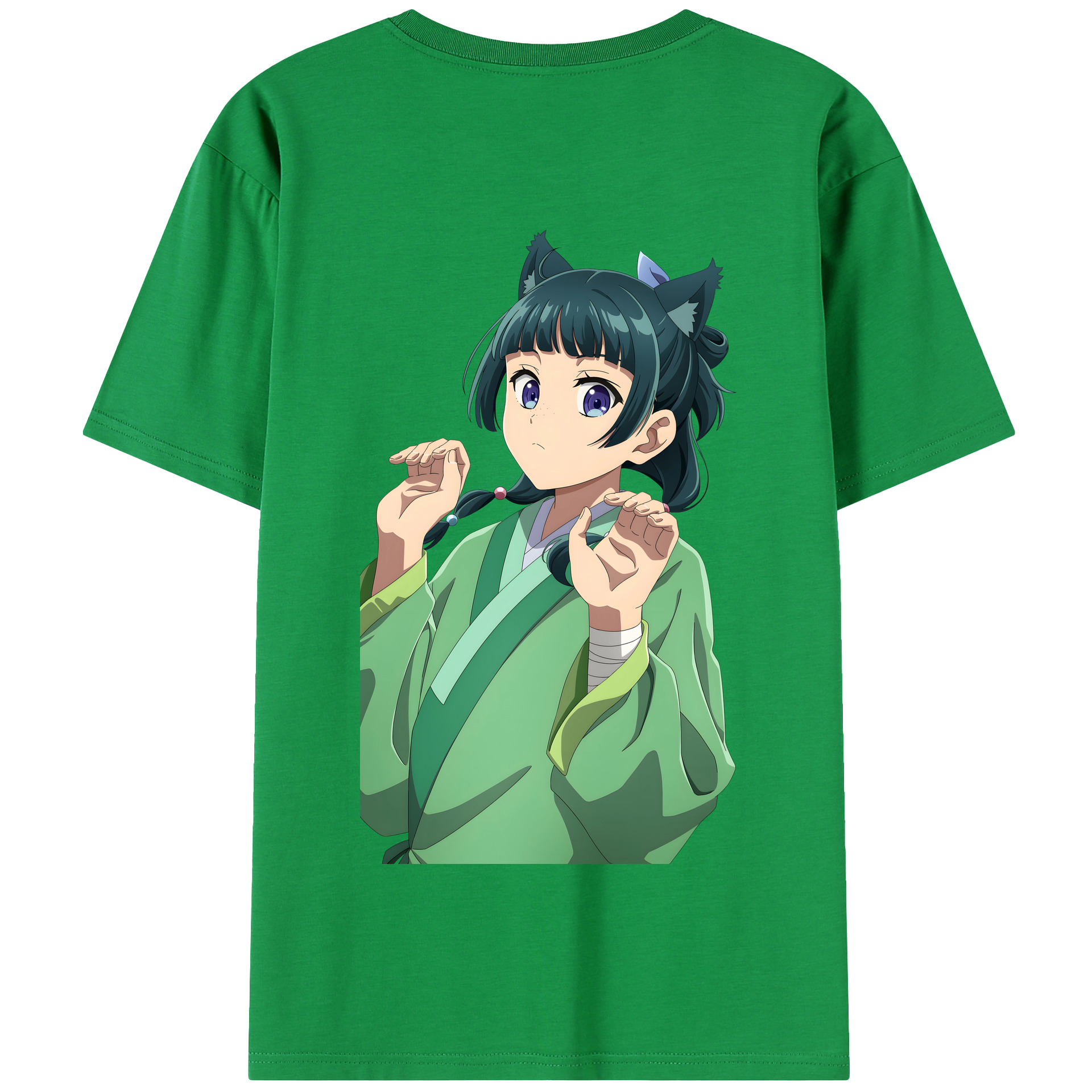 （画像用） 薬屋のひとりごと The Apothecary Diaries 綿100％半袖Tシャツ（背面プリント）