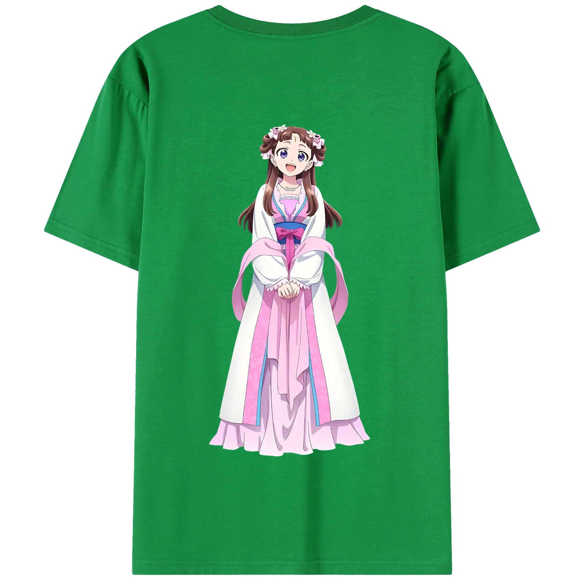 （画像用） 薬屋のひとりごと The Apothecary Diaries 綿100％半袖Tシャツ（背面プリント）