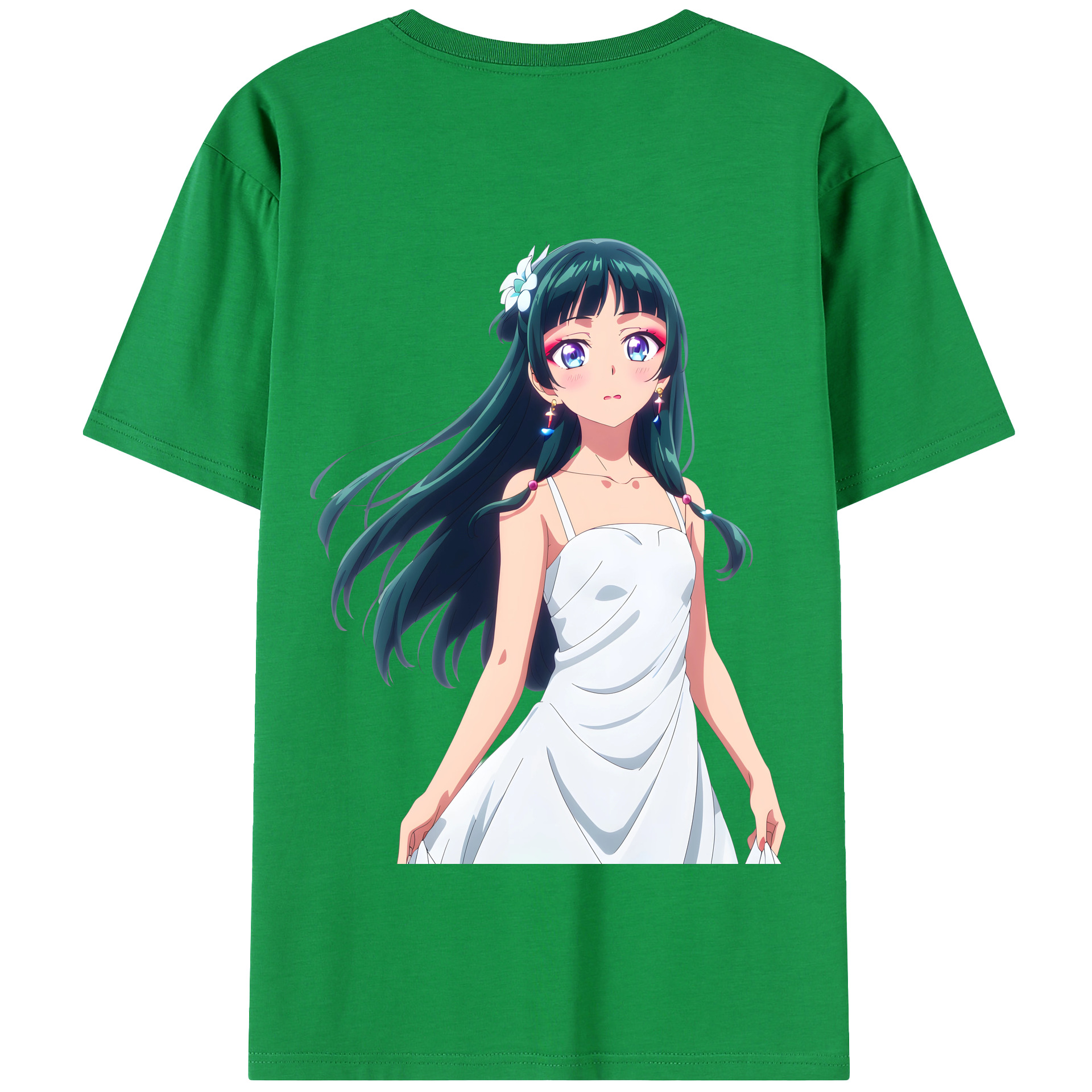 （画像用） 薬屋のひとりごと The Apothecary Diaries 綿100％半袖Tシャツ（背面プリント）