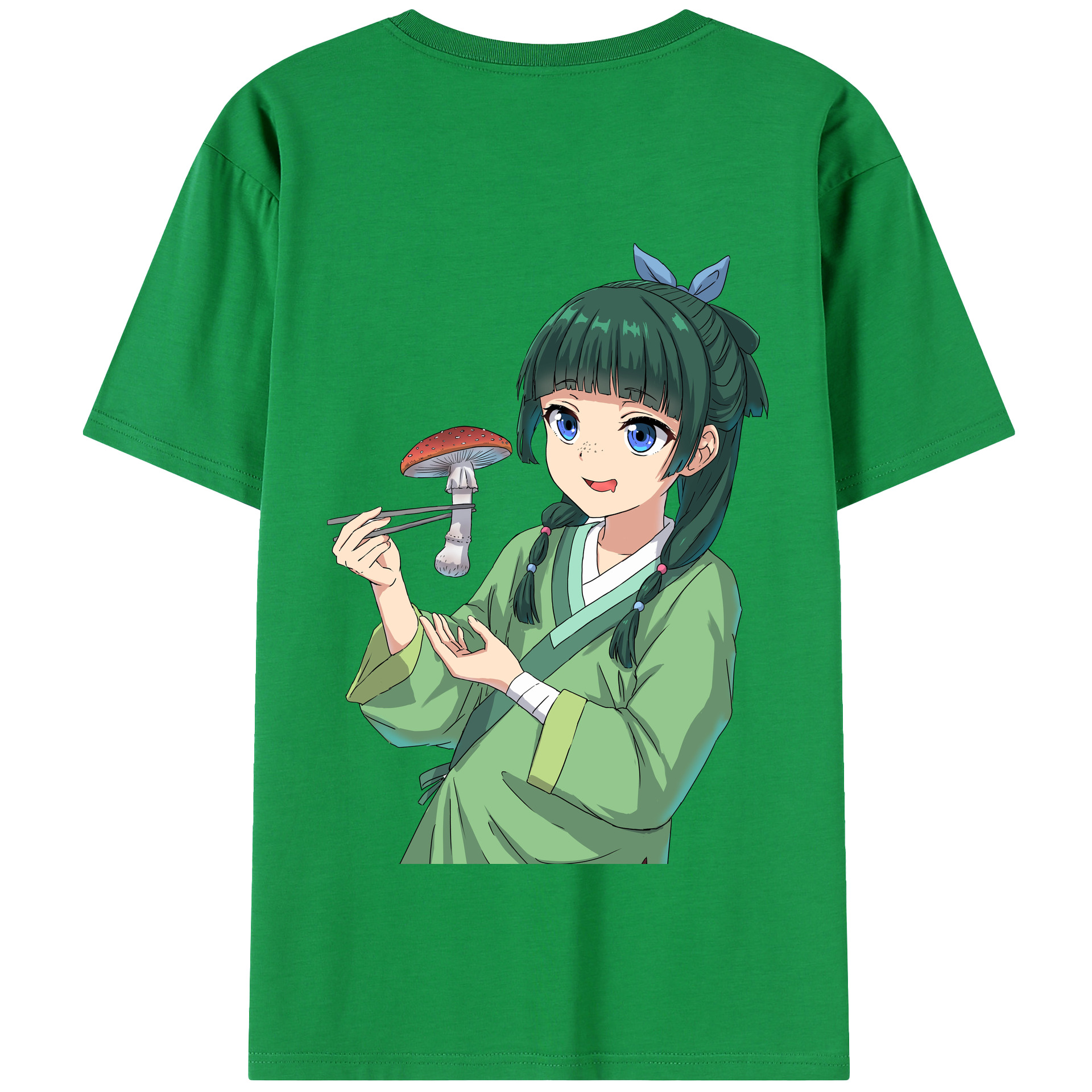 （画像用） 薬屋のひとりごと The Apothecary Diaries 綿100％半袖Tシャツ（背面プリント）