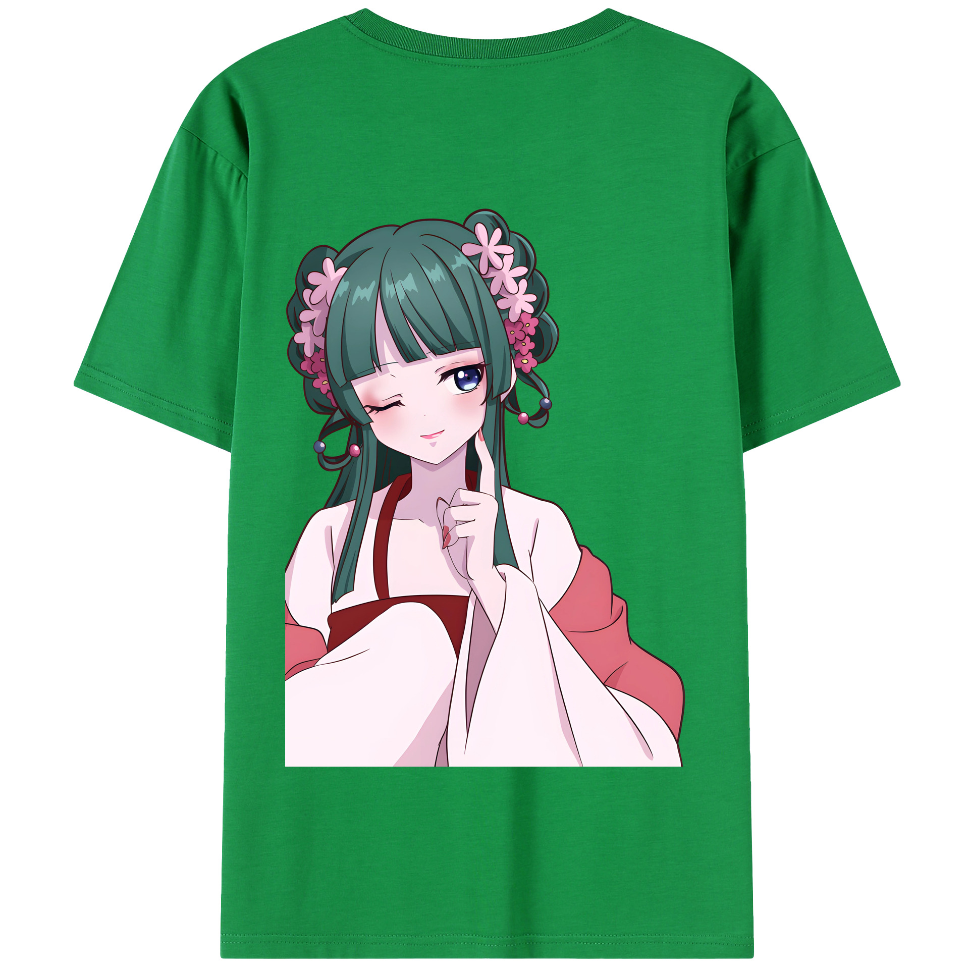 （画像用） 薬屋のひとりごと The Apothecary Diaries 綿100％半袖Tシャツ（背面プリント）