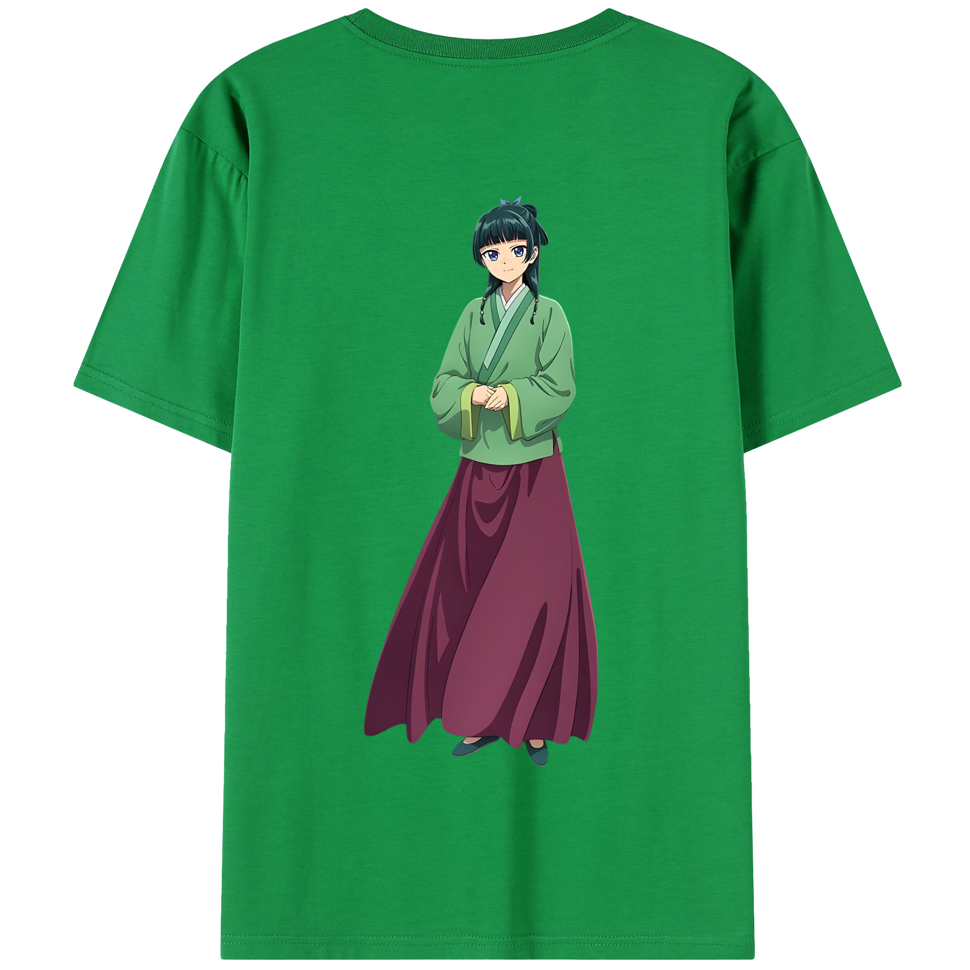（画像用） 薬屋のひとりごと The Apothecary Diaries 綿100％半袖Tシャツ（背面プリント）