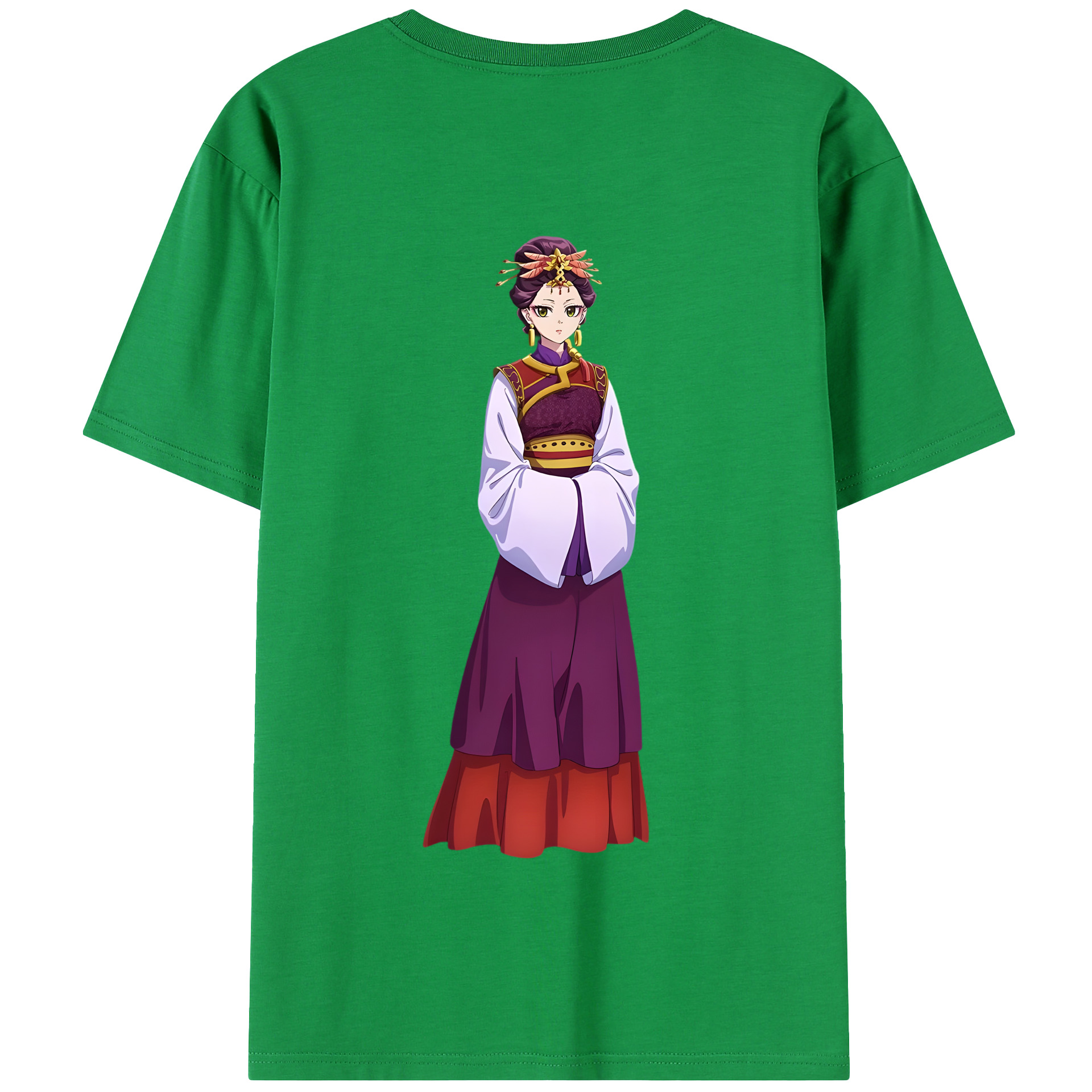 （画像用） 薬屋のひとりごと The Apothecary Diaries 綿100％半袖Tシャツ（背面プリント）