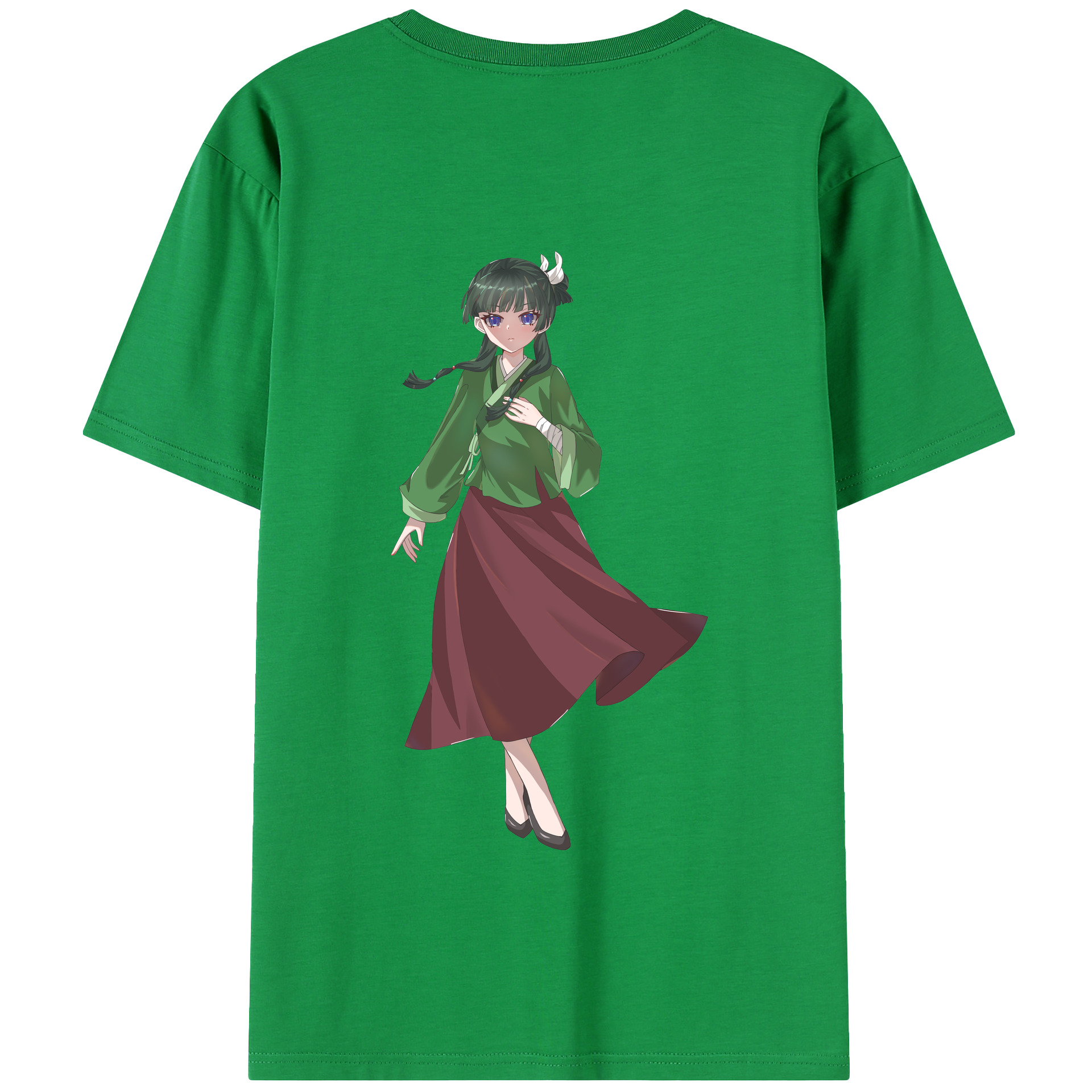 （画像用） 薬屋のひとりごと The Apothecary Diaries 綿100％半袖Tシャツ（背面プリント）