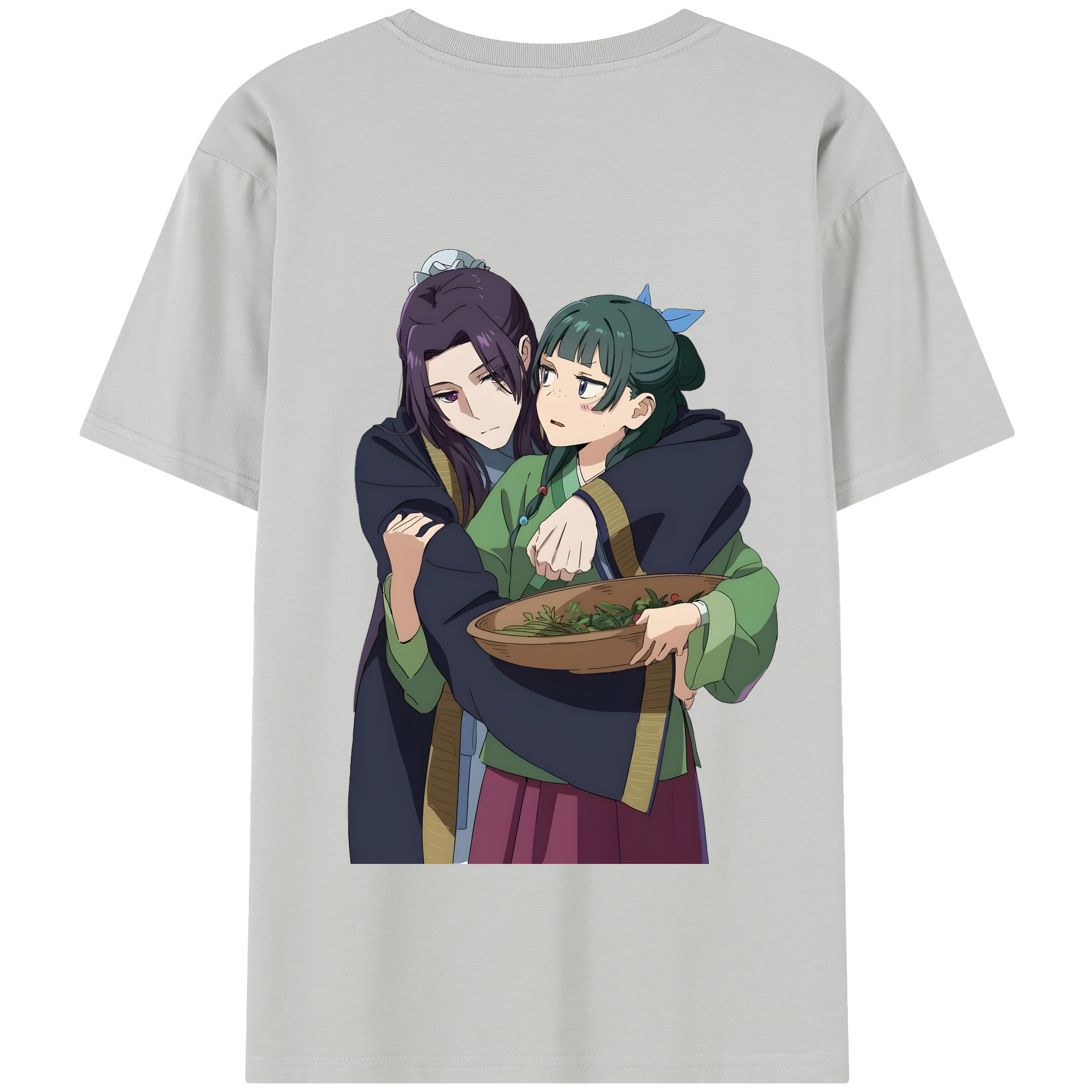 （画像用） 薬屋のひとりごと The Apothecary Diaries 綿100％半袖Tシャツ（背面プリント）