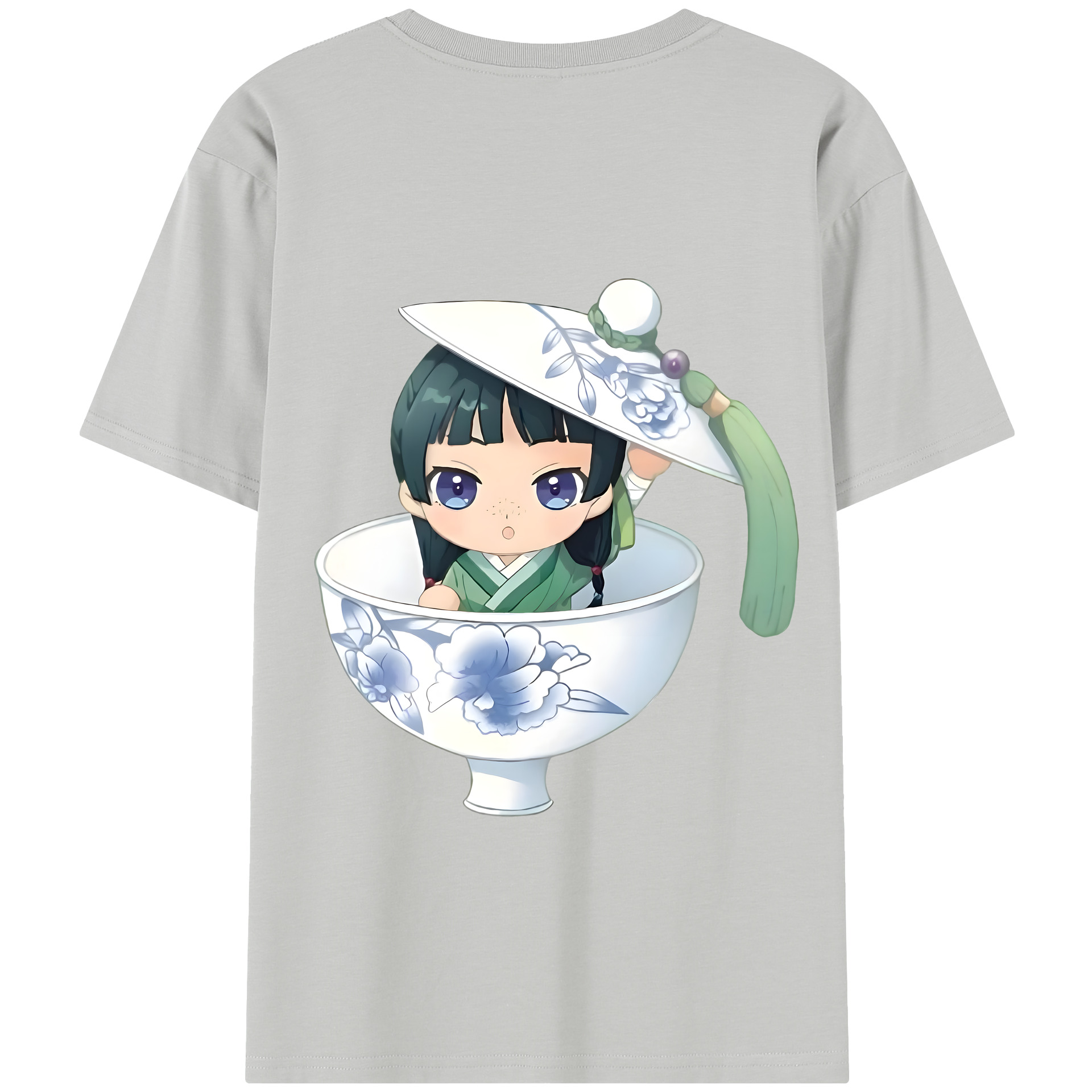 （画像用） 薬屋のひとりごと The Apothecary Diaries 綿100％半袖Tシャツ（背面プリント）