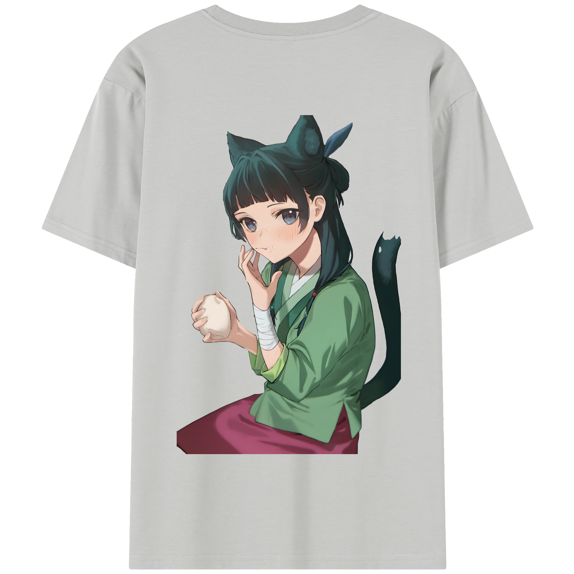 （画像用） 薬屋のひとりごと The Apothecary Diaries 綿100％半袖Tシャツ（背面プリント）