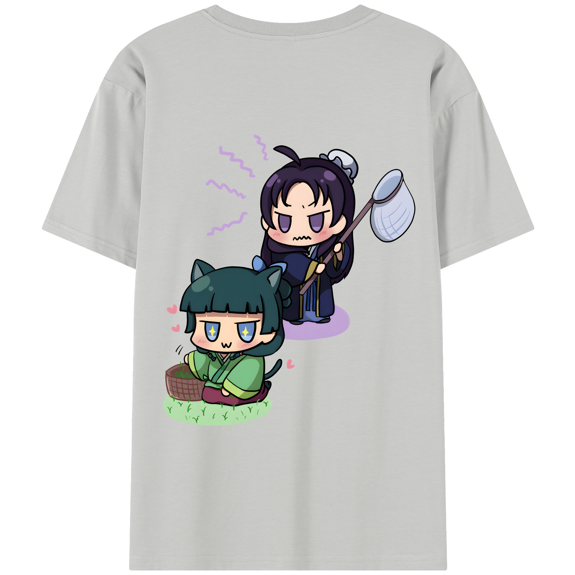 （画像用） 薬屋のひとりごと The Apothecary Diaries 綿100％半袖Tシャツ（背面プリント）