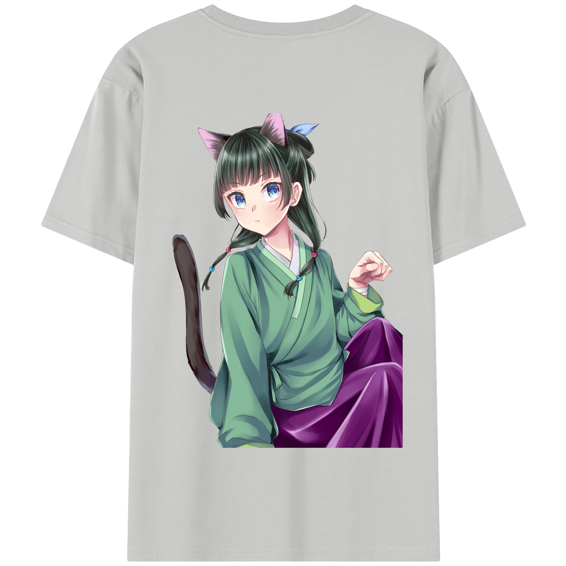 （画像用） 薬屋のひとりごと The Apothecary Diaries 綿100％半袖Tシャツ（背面プリント）