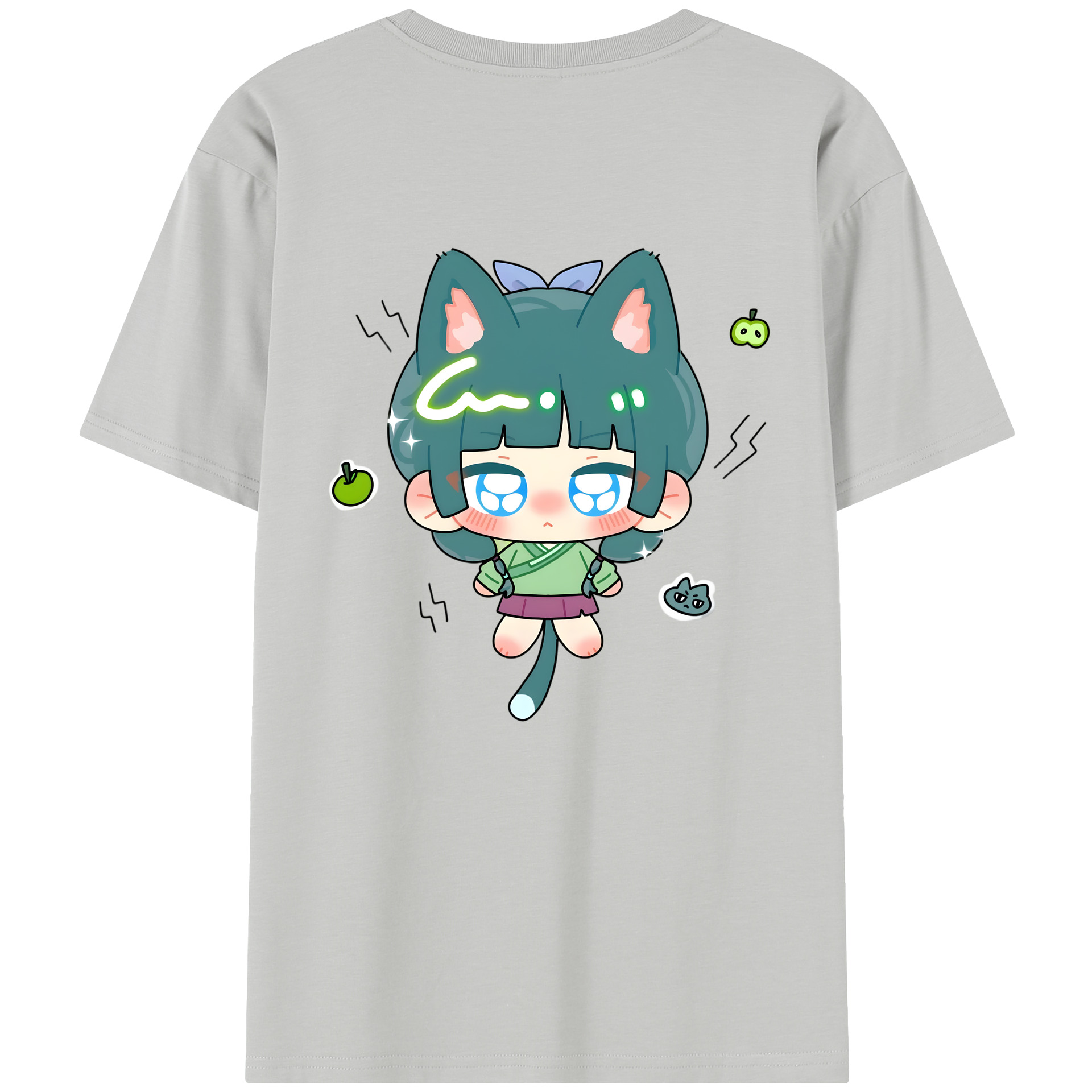 （画像用） 薬屋のひとりごと The Apothecary Diaries 綿100％半袖Tシャツ（背面プリント）