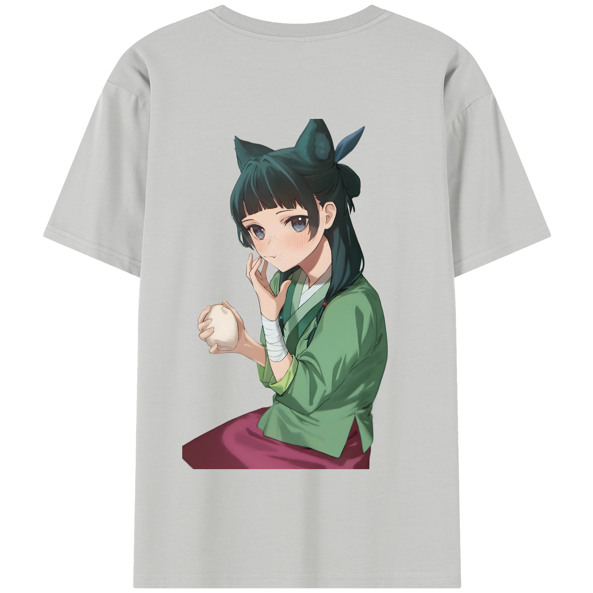 （画像用） 薬屋のひとりごと The Apothecary Diaries 綿100％半袖Tシャツ（背面プリント）