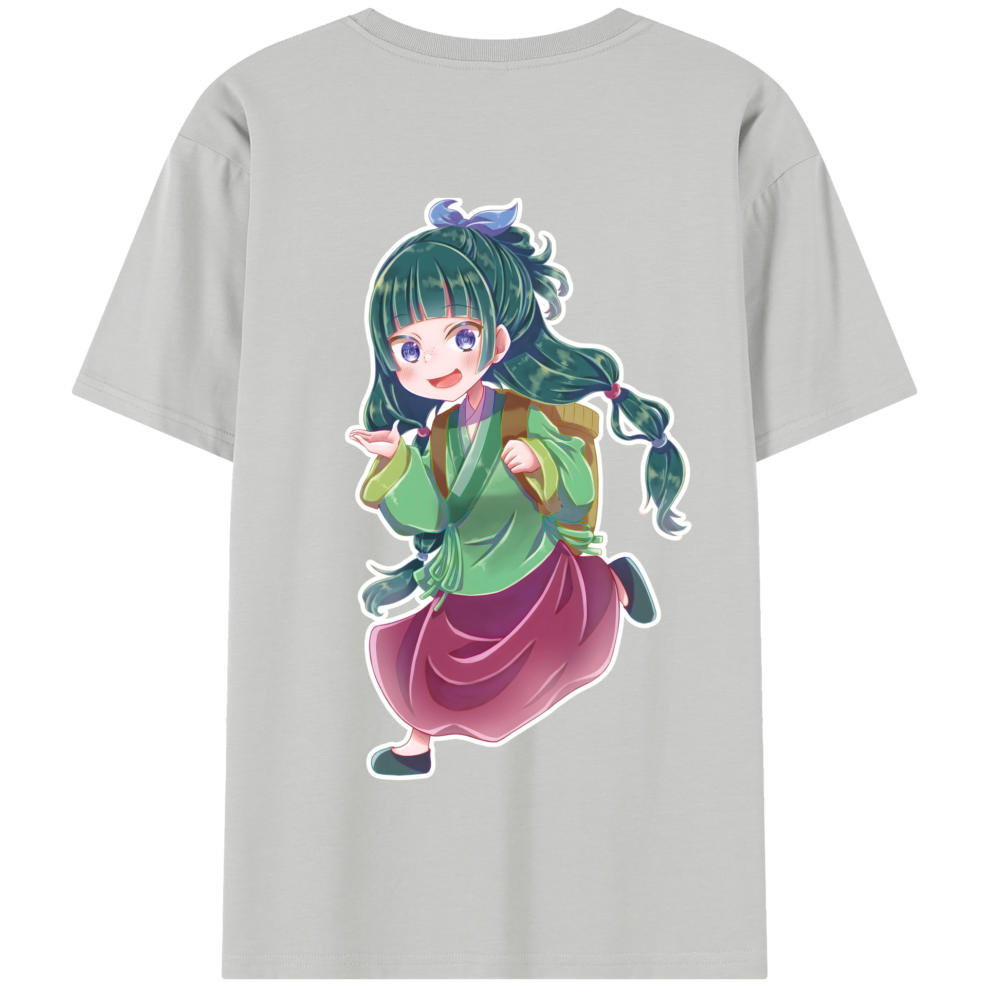 （画像用） 薬屋のひとりごと The Apothecary Diaries 綿100％半袖Tシャツ（背面プリント）