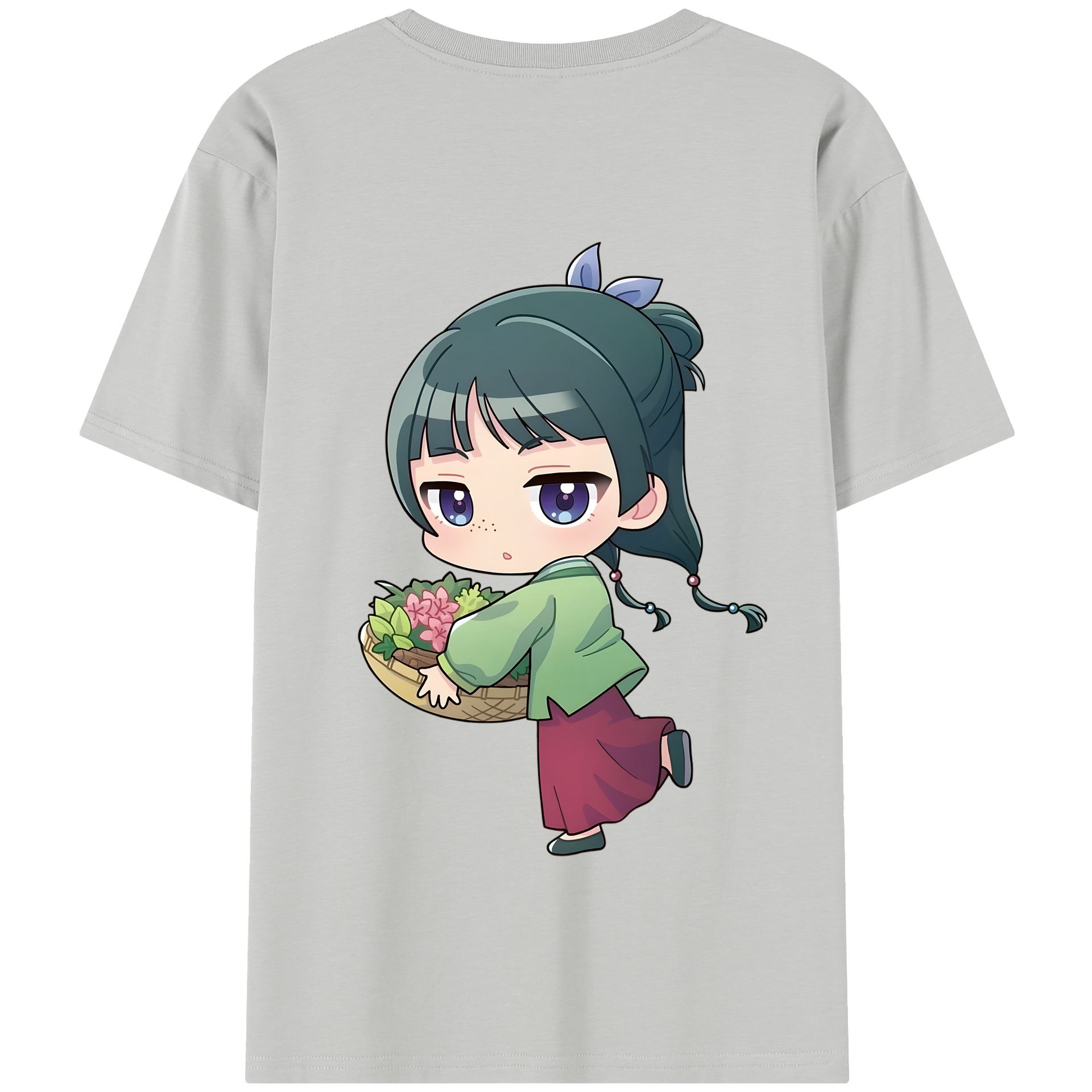 （画像用） 薬屋のひとりごと The Apothecary Diaries 綿100％半袖Tシャツ（背面プリント）