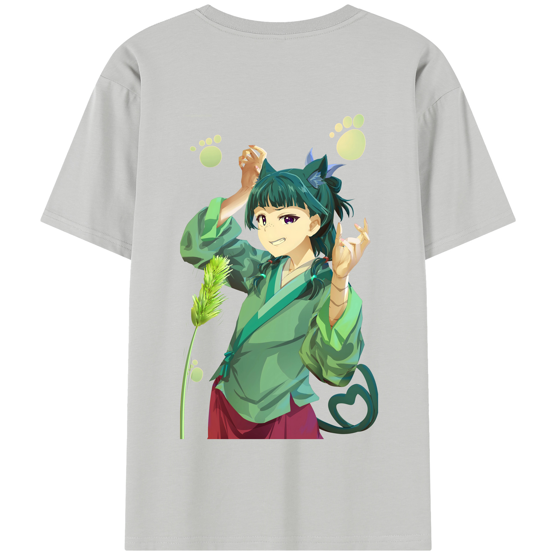 （画像用） 薬屋のひとりごと The Apothecary Diaries 綿100％半袖Tシャツ（背面プリント）