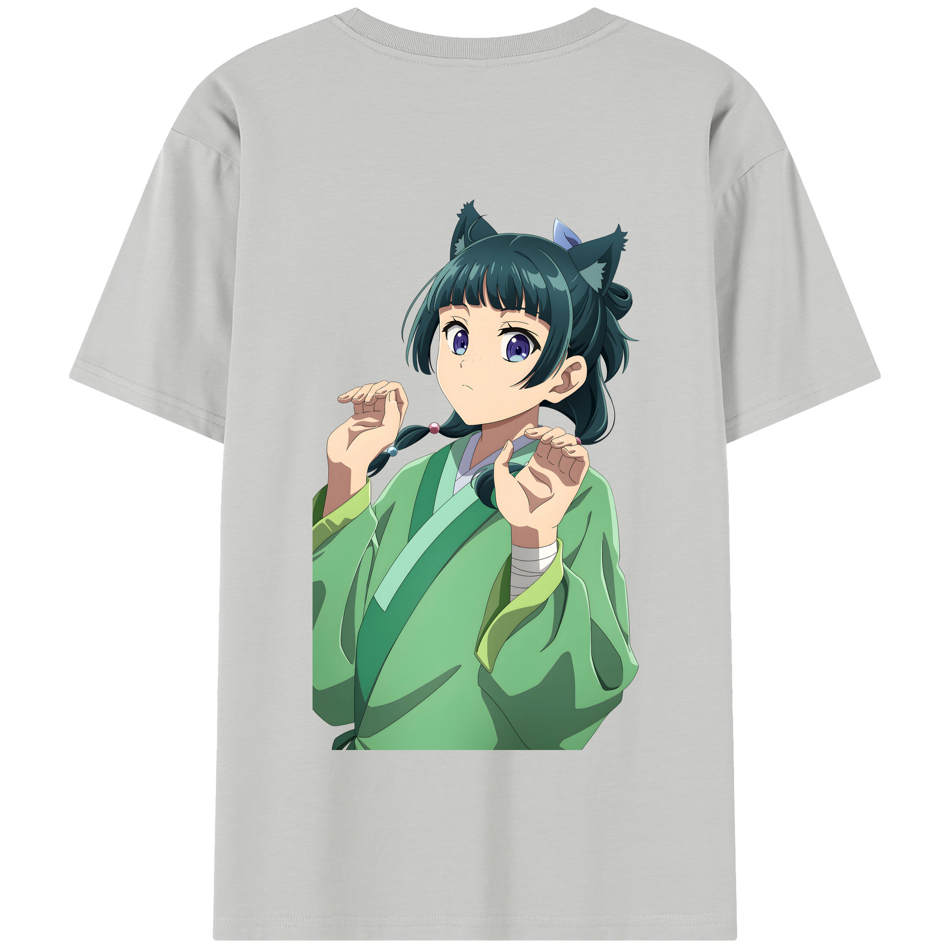 （画像用） 薬屋のひとりごと The Apothecary Diaries 綿100％半袖Tシャツ（背面プリント）