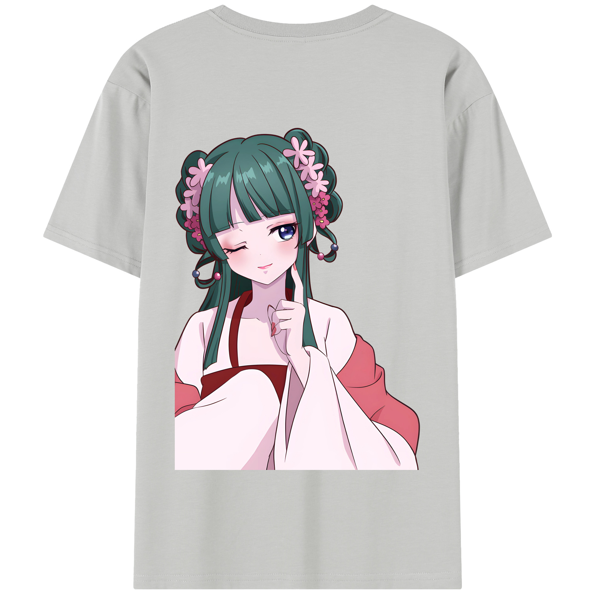 （画像用） 薬屋のひとりごと The Apothecary Diaries 綿100％半袖Tシャツ（背面プリント）