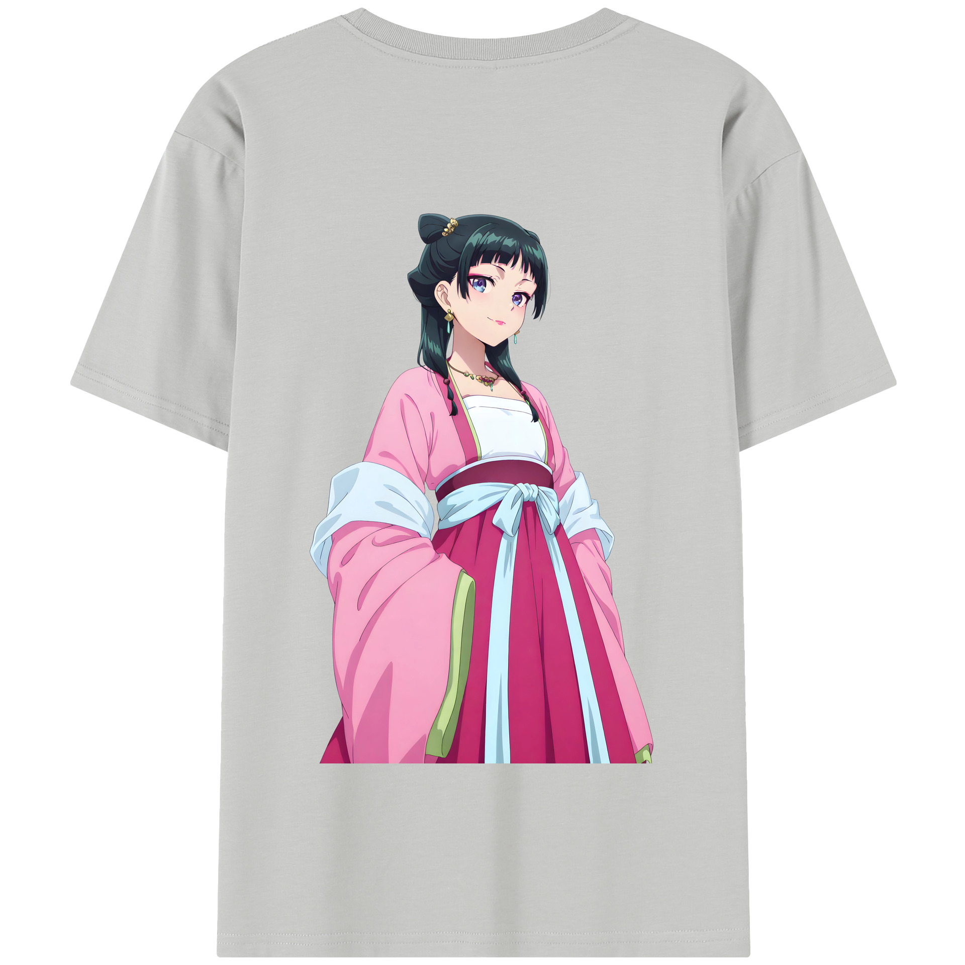 （画像用） 薬屋のひとりごと The Apothecary Diaries 綿100％半袖Tシャツ（背面プリント）