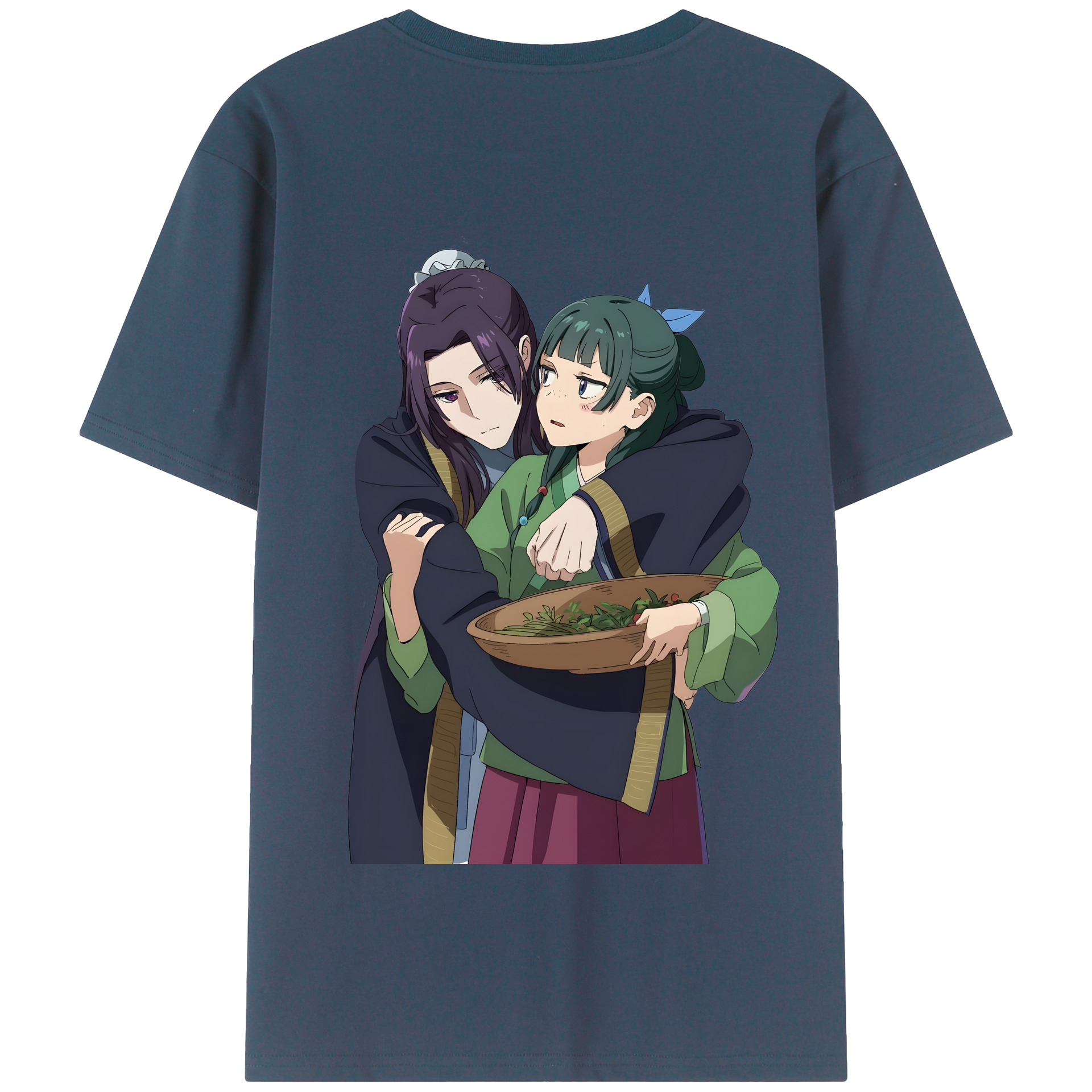 （画像用） 薬屋のひとりごと The Apothecary Diaries 綿100％半袖Tシャツ（背面プリント）