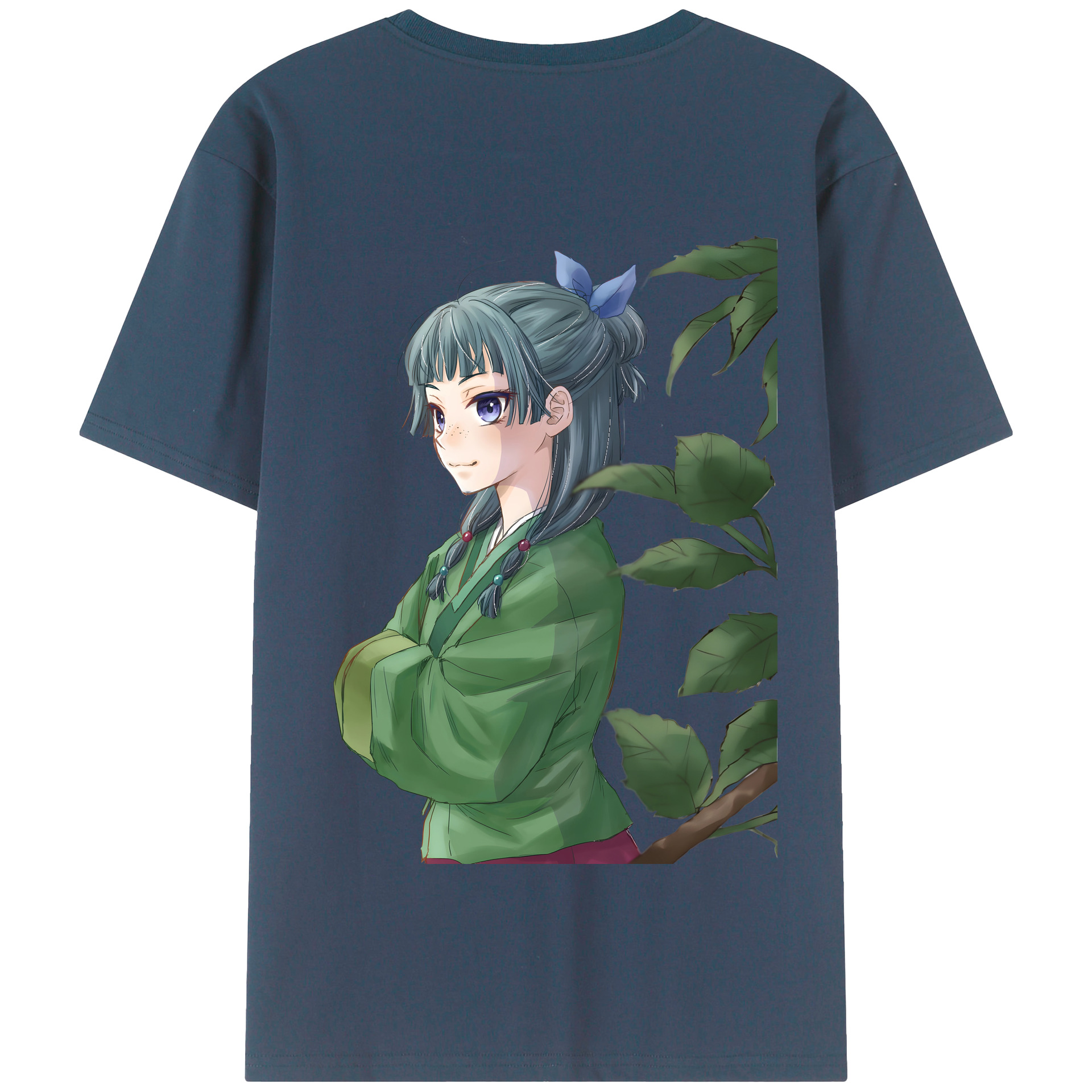 （画像用） 薬屋のひとりごと The Apothecary Diaries 綿100％半袖Tシャツ（背面プリント）