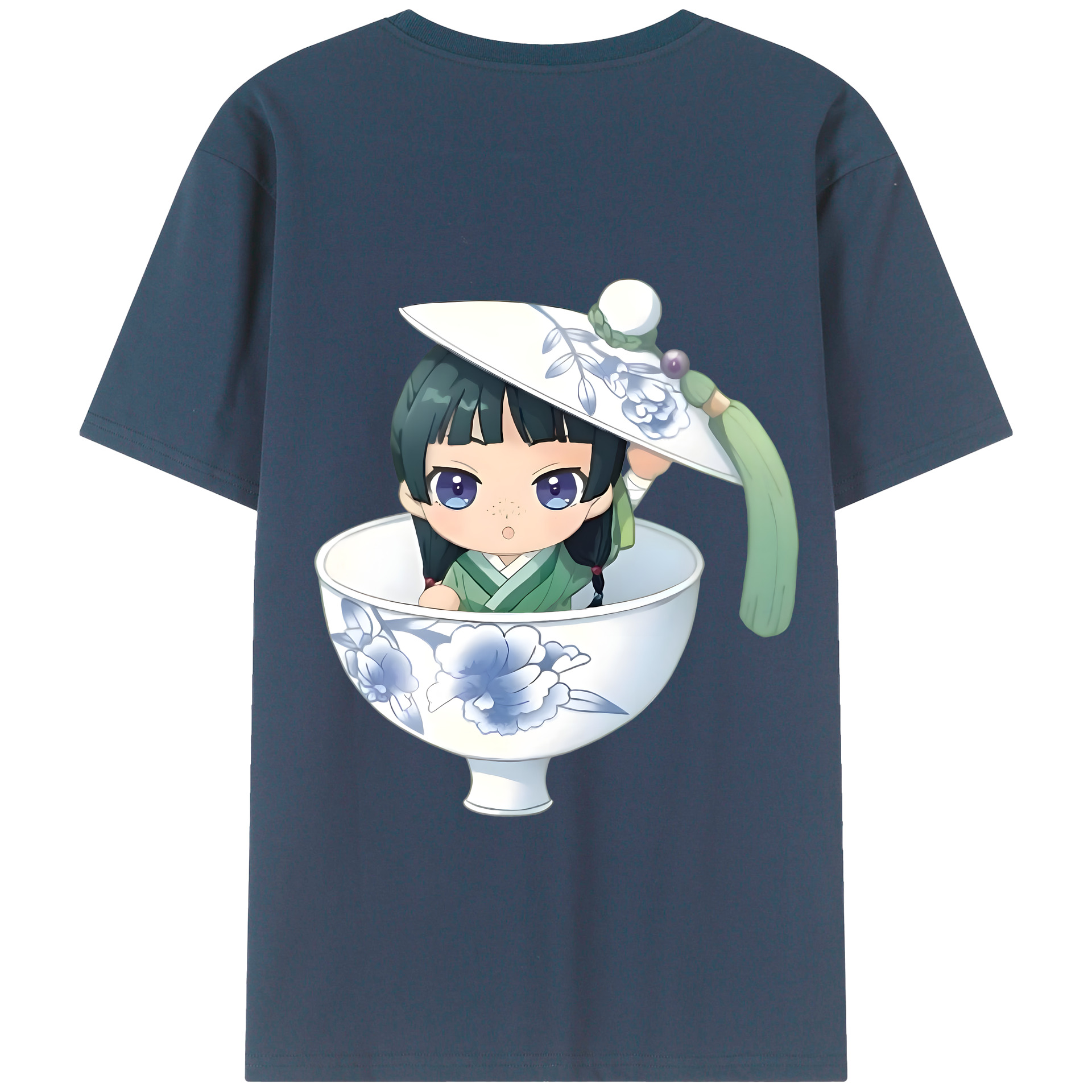（画像用） 薬屋のひとりごと The Apothecary Diaries 綿100％半袖Tシャツ（背面プリント）