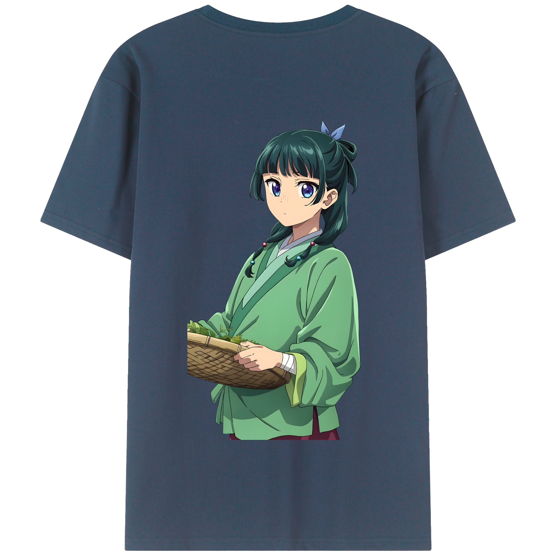 （画像用） 薬屋のひとりごと The Apothecary Diaries 綿100％半袖Tシャツ（背面プリント）