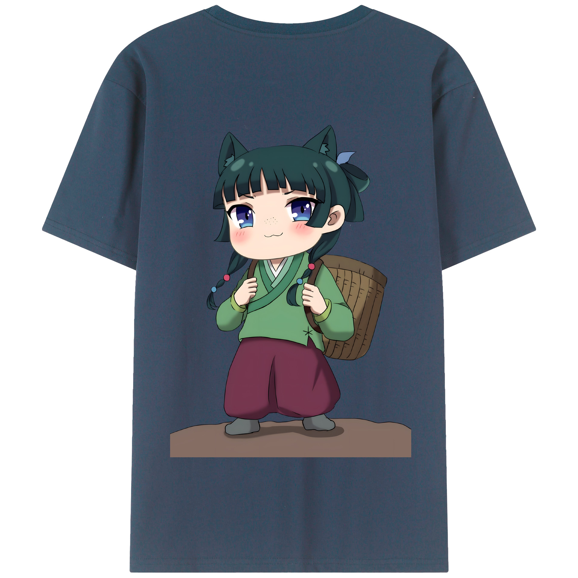 （画像用） 薬屋のひとりごと The Apothecary Diaries 綿100％半袖Tシャツ（背面プリント）