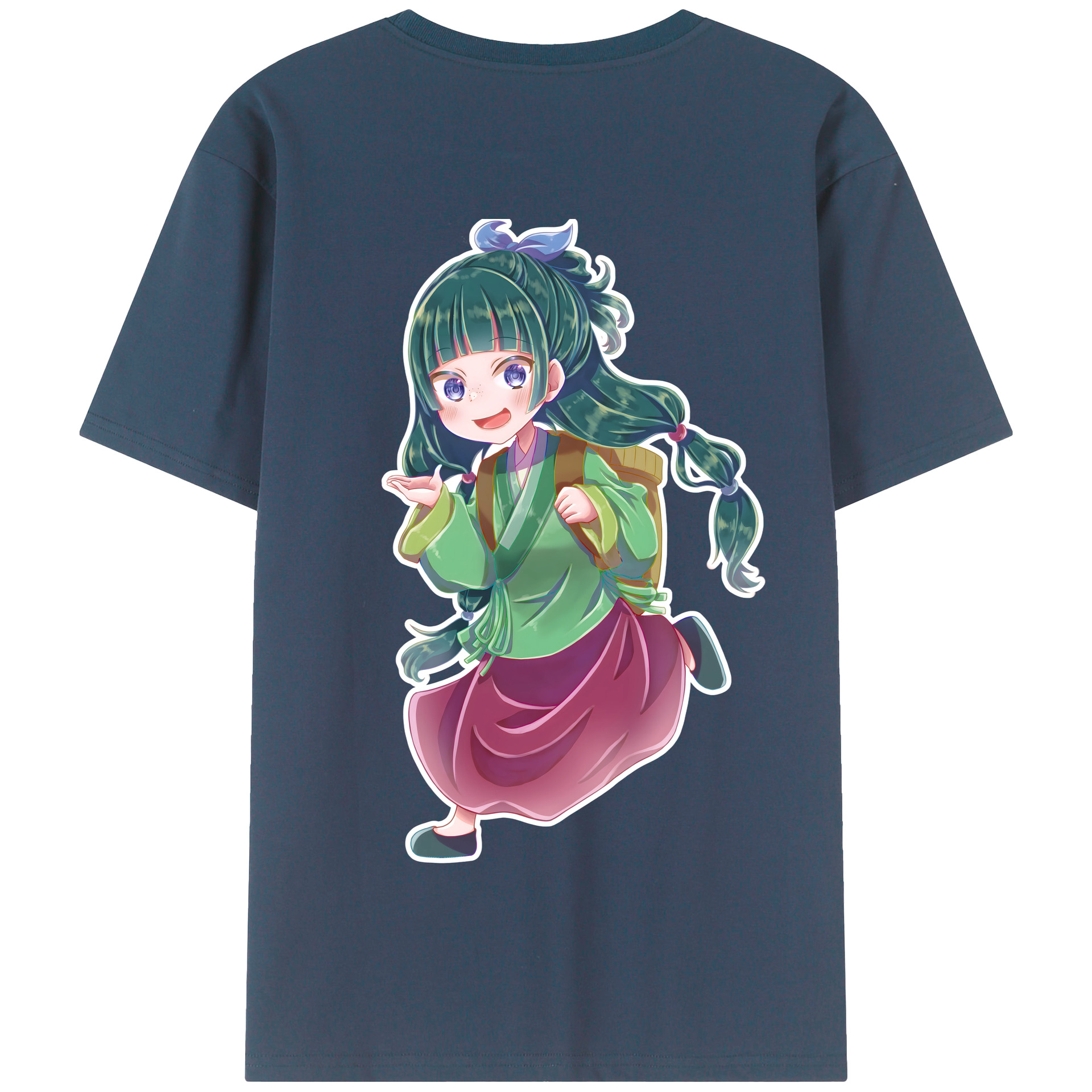 （画像用） 薬屋のひとりごと The Apothecary Diaries 綿100％半袖Tシャツ（背面プリント）