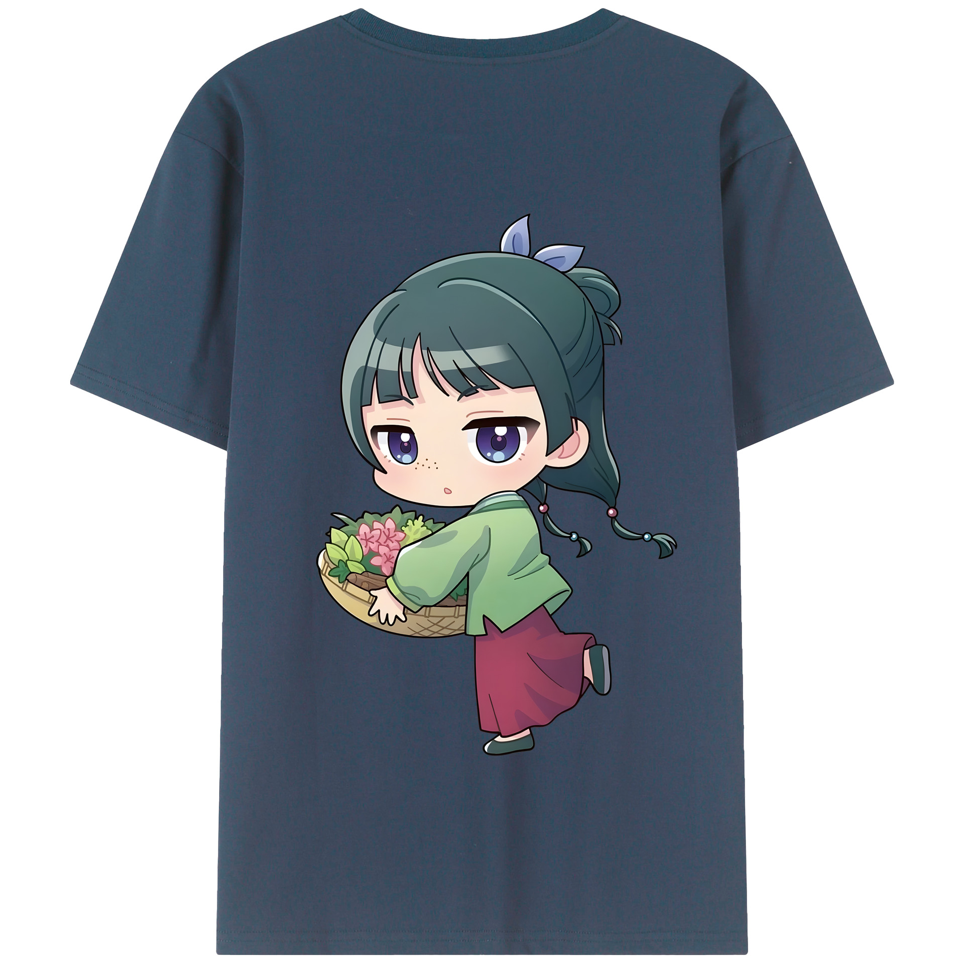 （画像用） 薬屋のひとりごと The Apothecary Diaries 綿100％半袖Tシャツ（背面プリント）