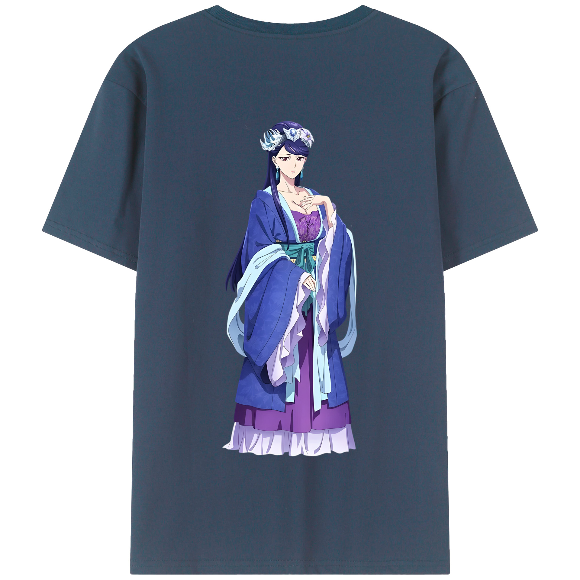 （画像用） 薬屋のひとりごと The Apothecary Diaries 綿100％半袖Tシャツ（背面プリント）