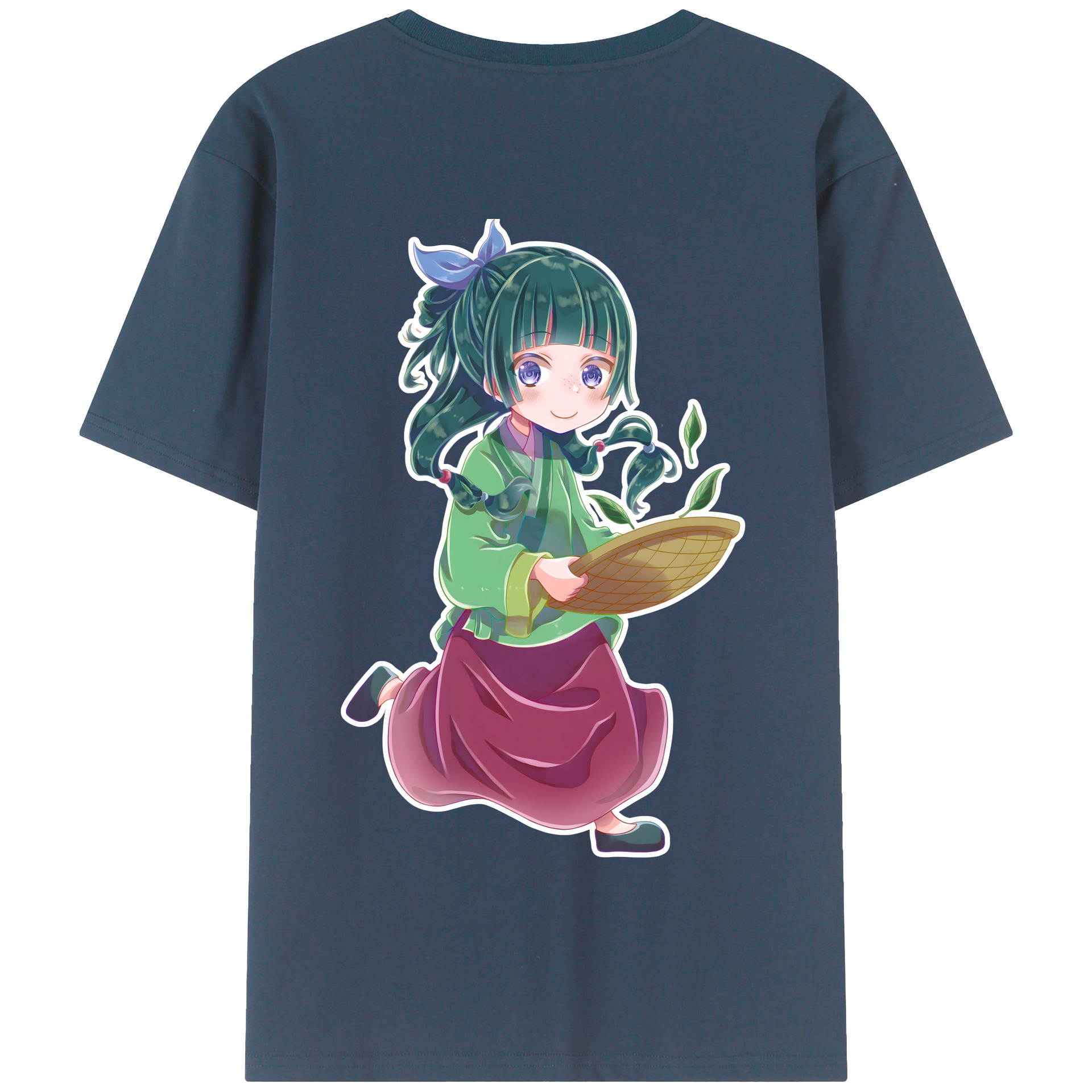 （画像用） 薬屋のひとりごと The Apothecary Diaries 綿100％半袖Tシャツ（背面プリント）