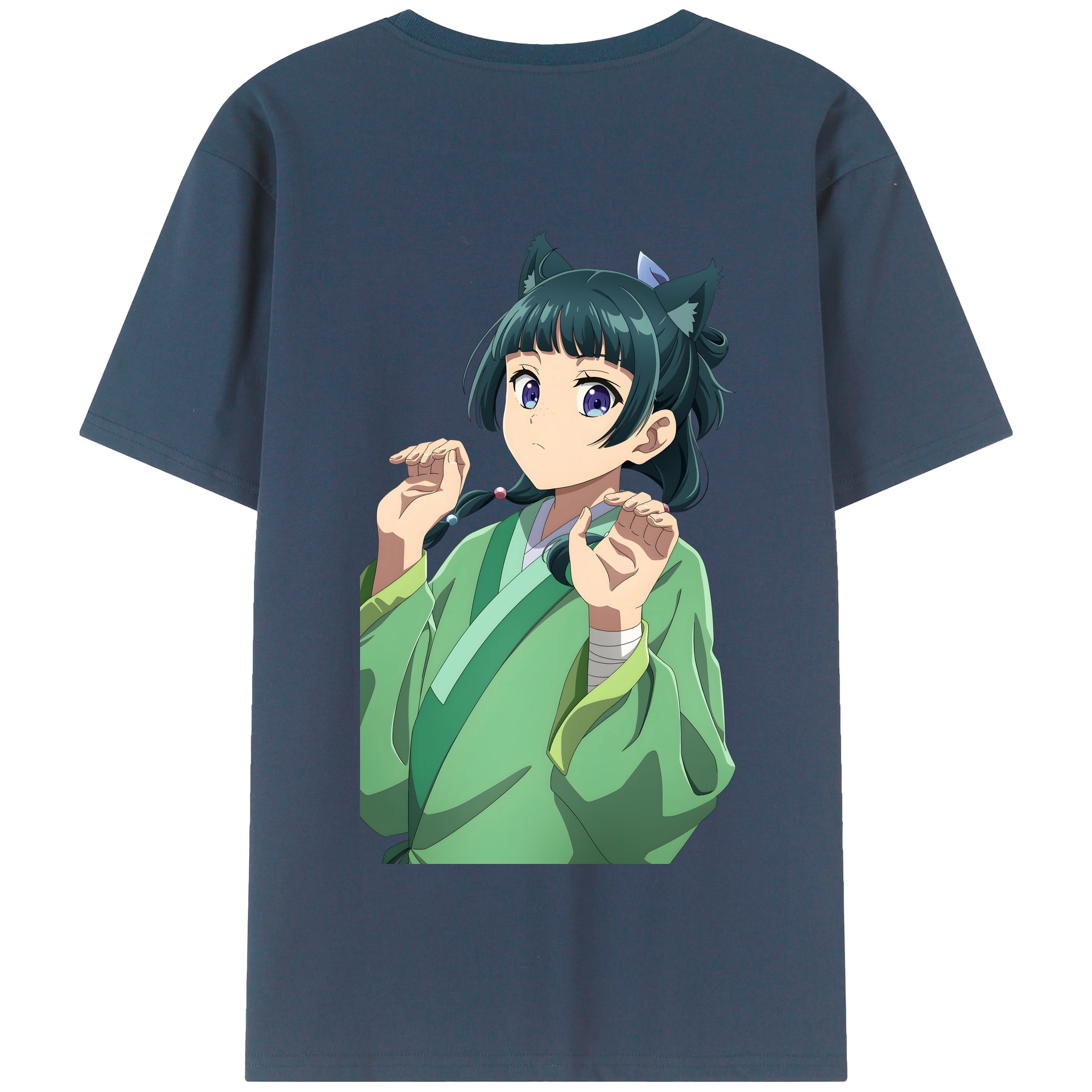 （画像用） 薬屋のひとりごと The Apothecary Diaries 綿100％半袖Tシャツ（背面プリント）