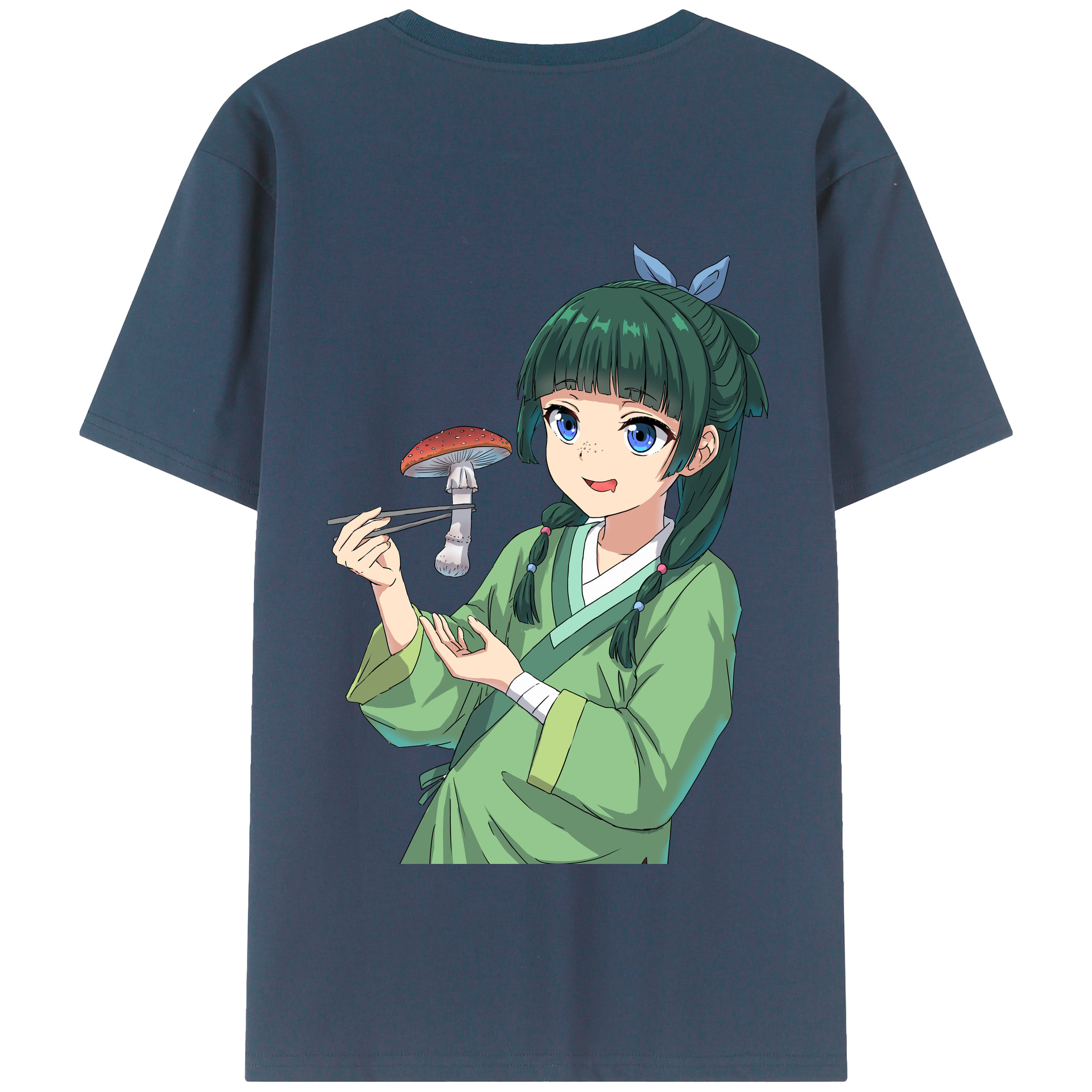 （画像用） 薬屋のひとりごと The Apothecary Diaries 綿100％半袖Tシャツ（背面プリント）