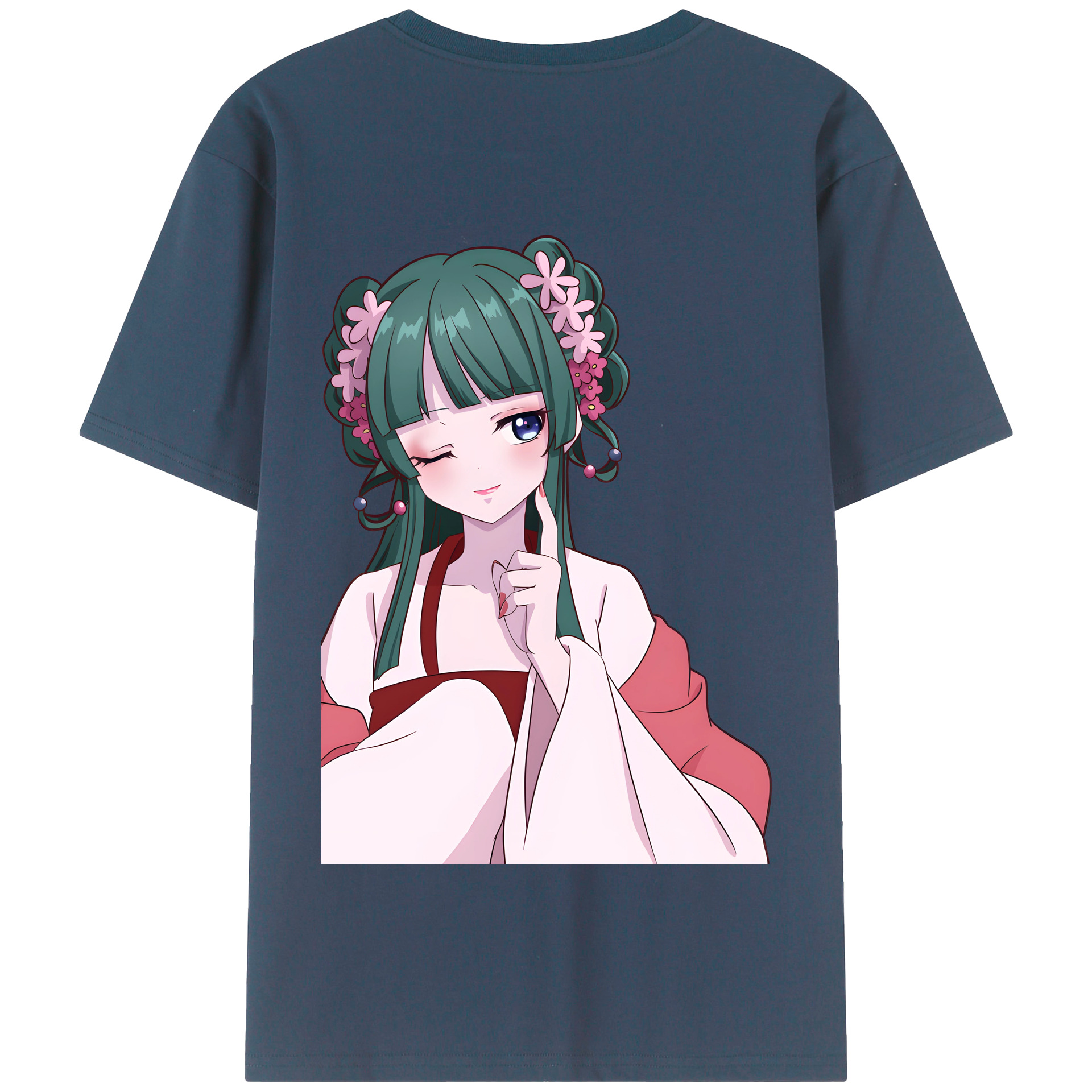 （画像用） 薬屋のひとりごと The Apothecary Diaries 綿100％半袖Tシャツ（背面プリント）