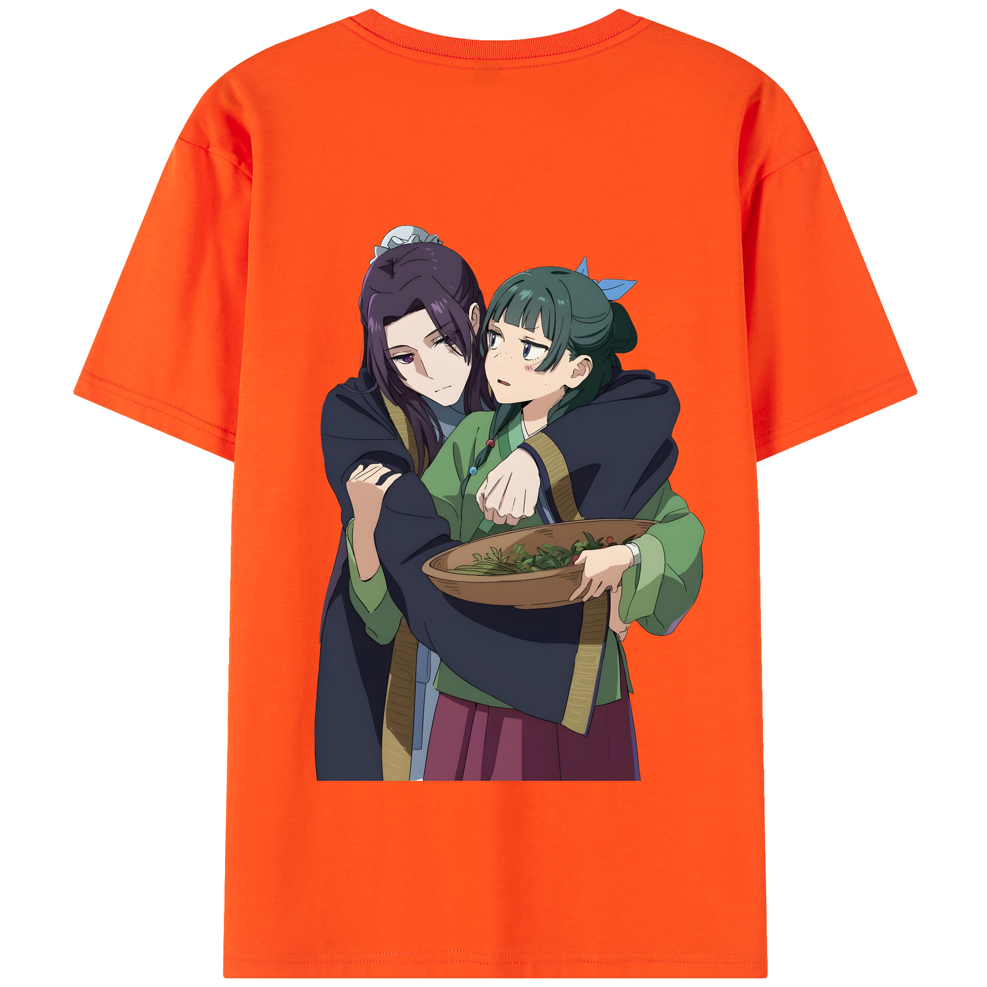 （画像用） 薬屋のひとりごと The Apothecary Diaries 綿100％半袖Tシャツ（背面プリント）