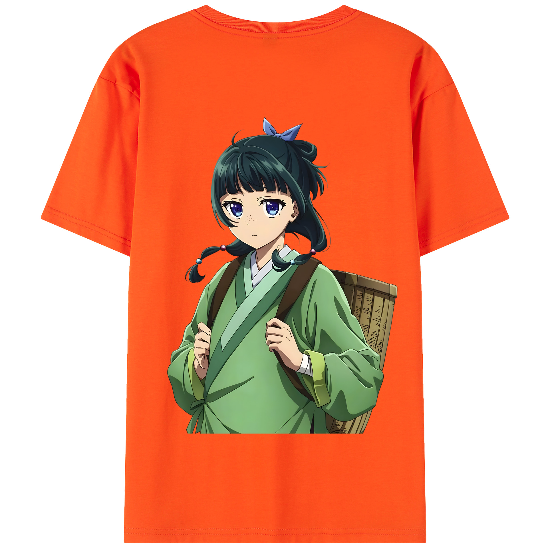 （画像用） 薬屋のひとりごと The Apothecary Diaries 綿100％半袖Tシャツ（背面プリント）
