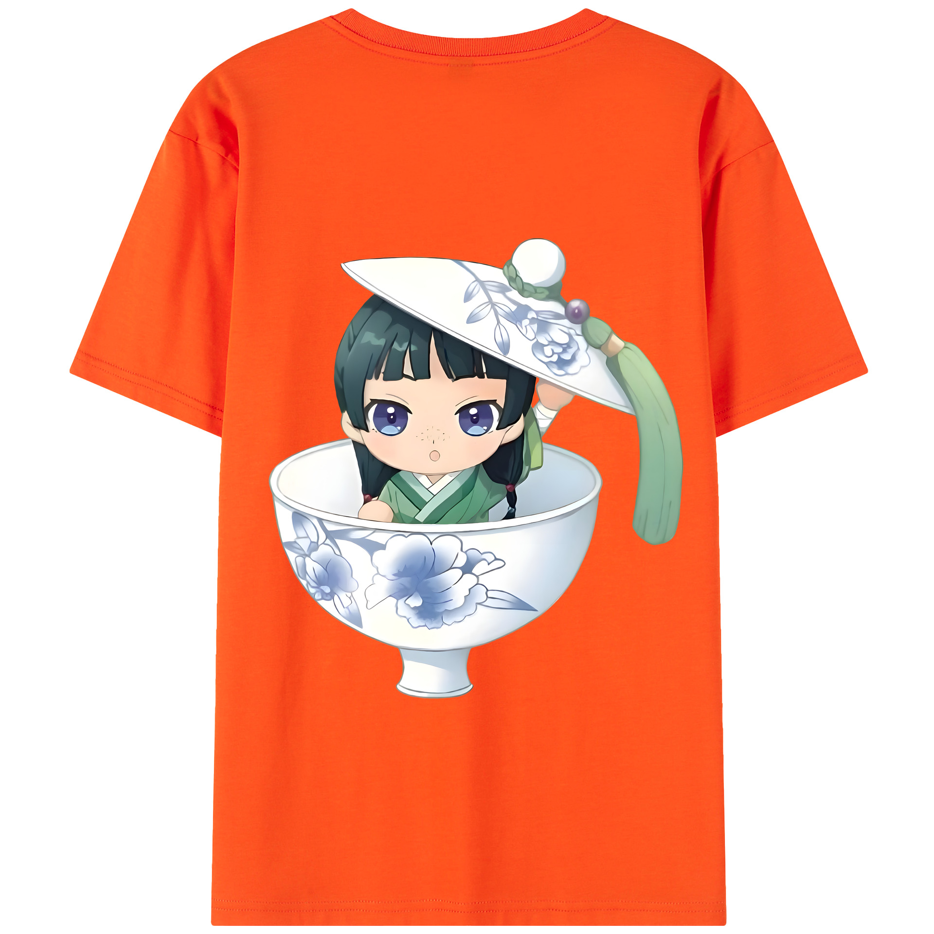 （画像用） 薬屋のひとりごと The Apothecary Diaries 綿100％半袖Tシャツ（背面プリント）