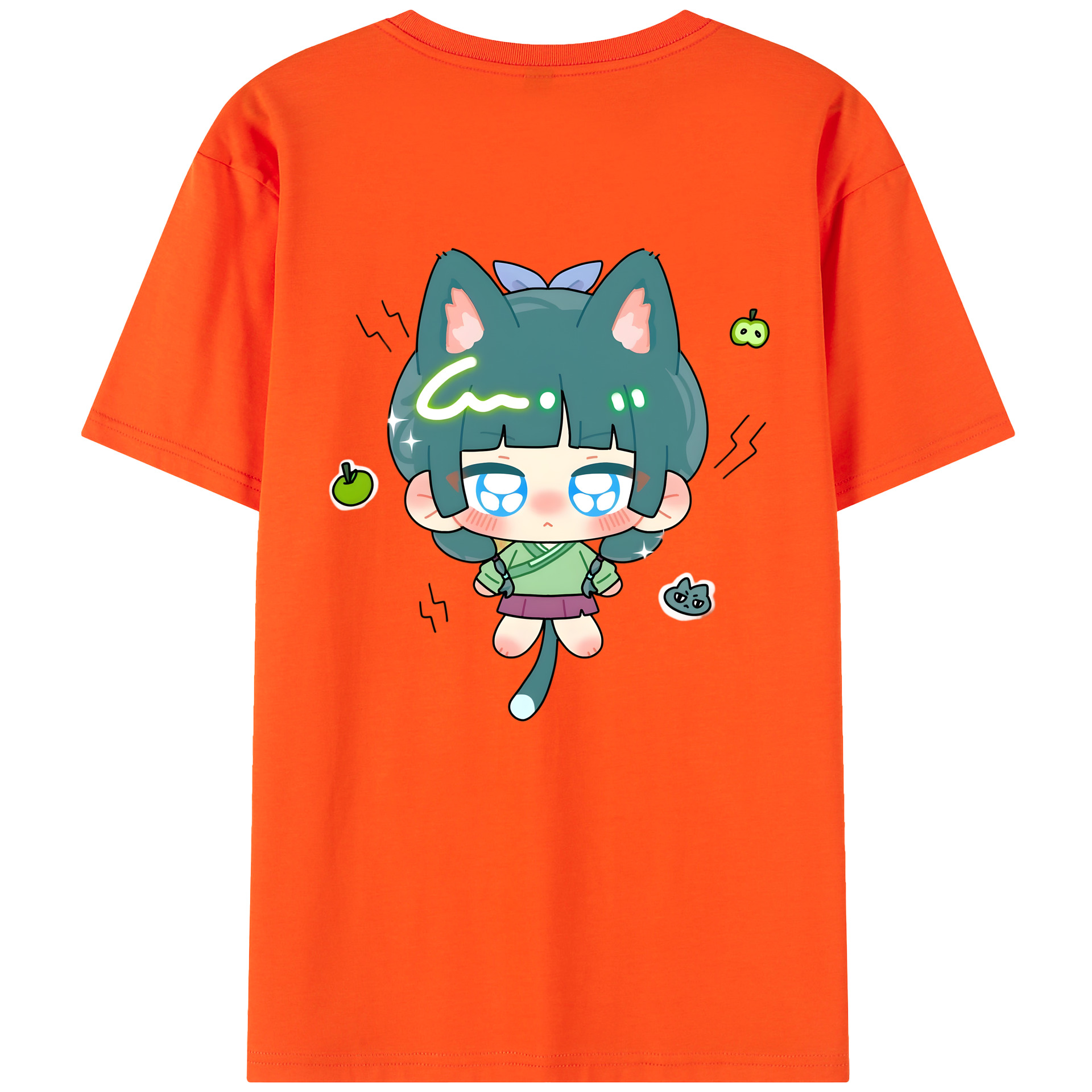 （画像用） 薬屋のひとりごと The Apothecary Diaries 綿100％半袖Tシャツ（背面プリント）
