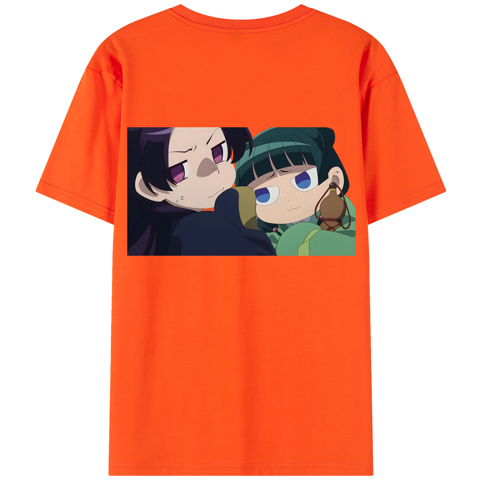 （画像用） 薬屋のひとりごと The Apothecary Diaries 綿100％半袖Tシャツ（背面プリント）
